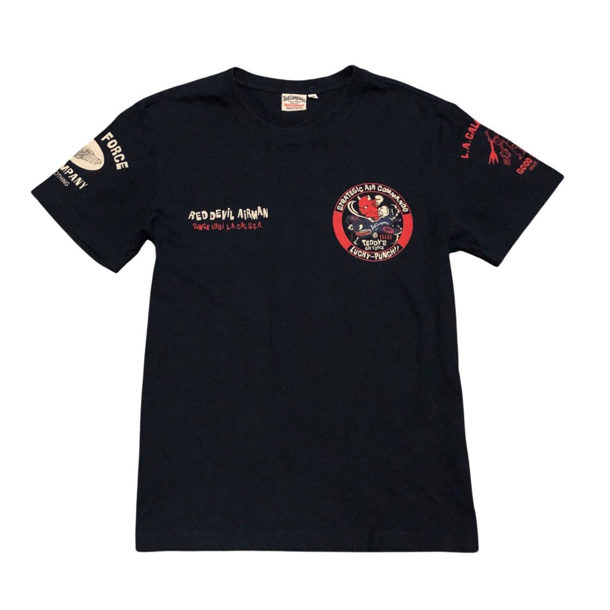 Tedman Tedman Ted Company Backprint Tee Shirt Size US S / EU 44-46 / 1 - 1 Thumbnail