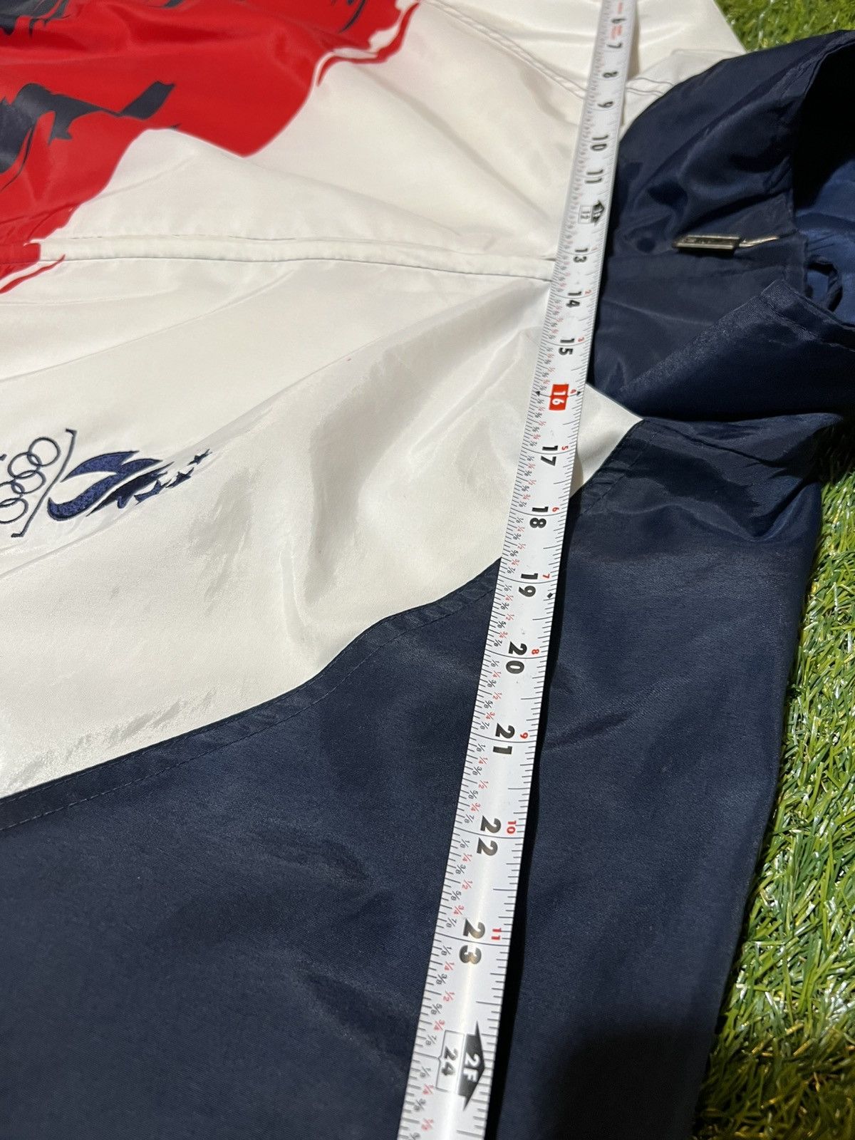USA Olympics 1996 USA OLYMPIC WINDBREAKER Size US XL / EU 56 / 4 - 5 Thumbnail