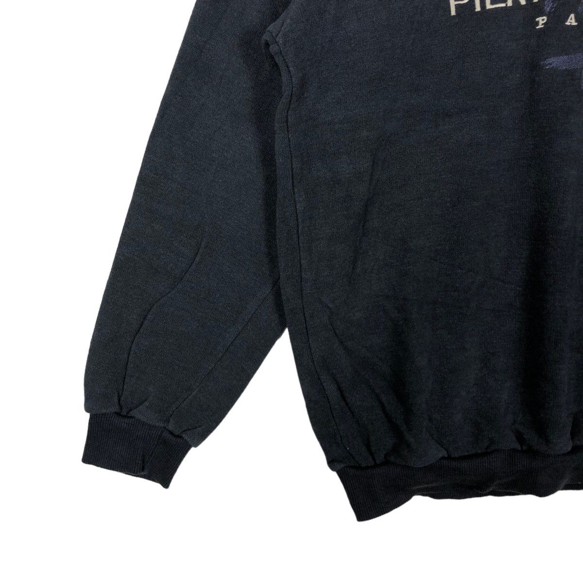 Japanese Brand 🔥Vintage Pierre Balmain Paris Sweatshirt Crewneck Big Logo Size US M / EU 48-50 / 2 - 6 Thumbnail
