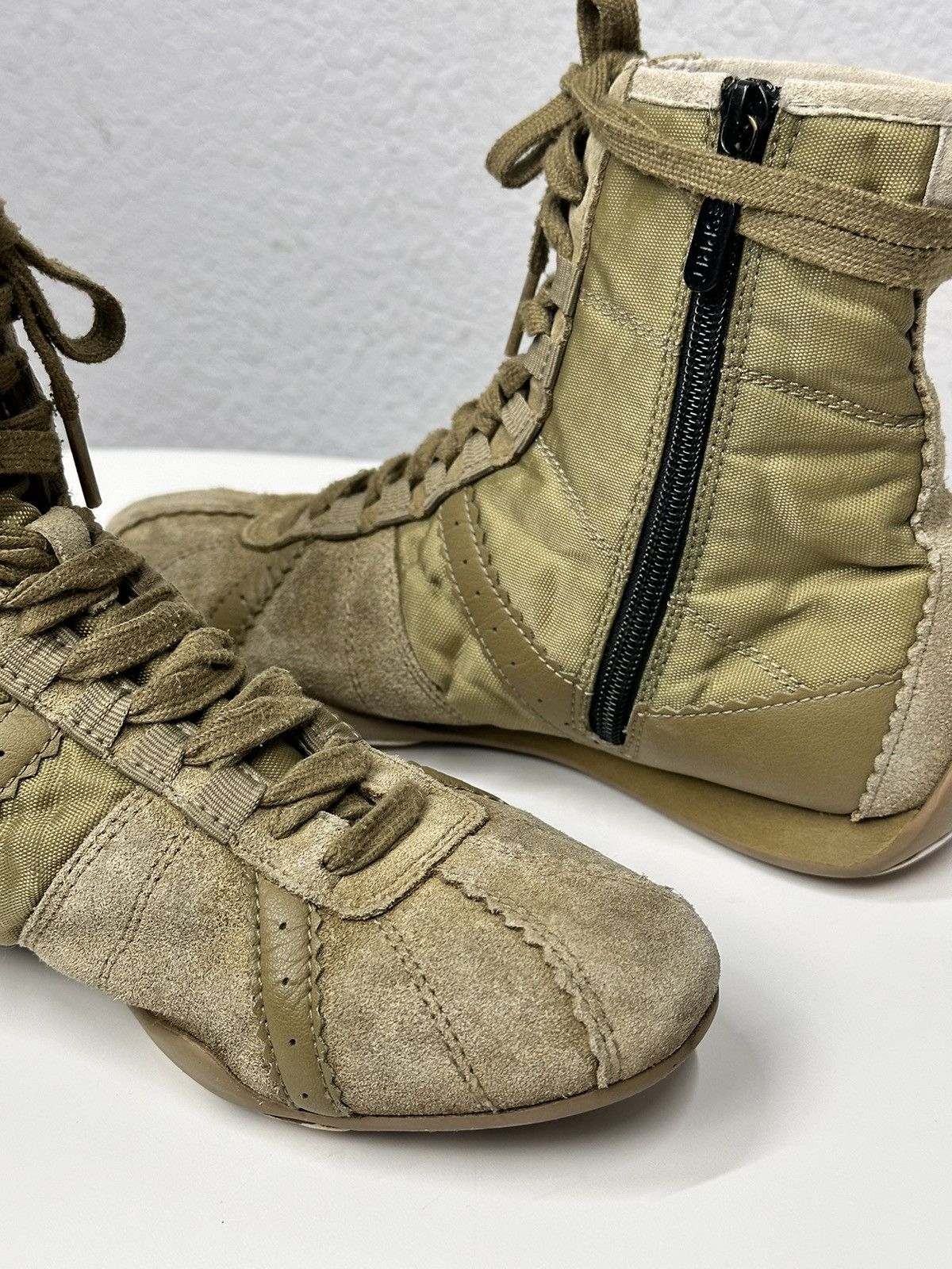 Esprit Vintage Puma Hight Boxer Boots Shoes Supreme Sneakers Y2K Size US 7 / IT 37 - 10 Thumbnail