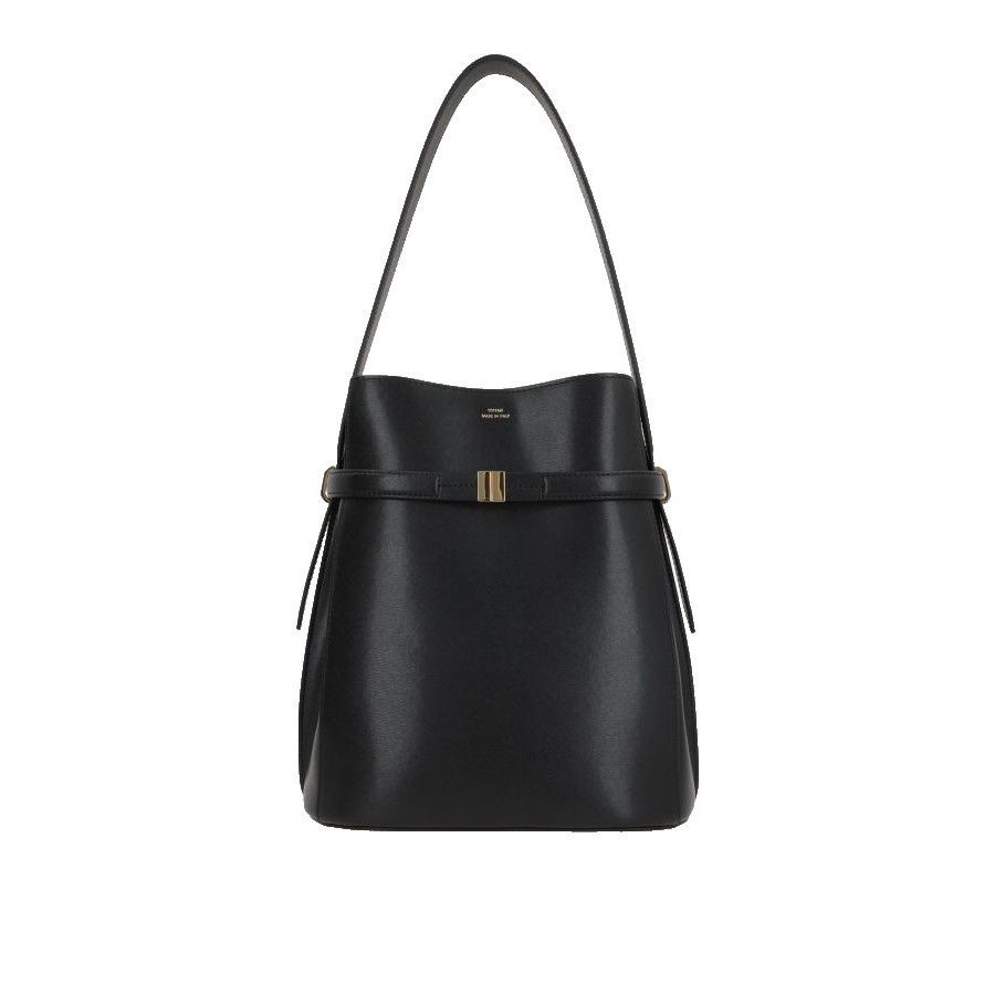 Toteme TOTEME Belted Black Bucket Bag New & Authentic Size ONE SIZE - 1 Thumbnail