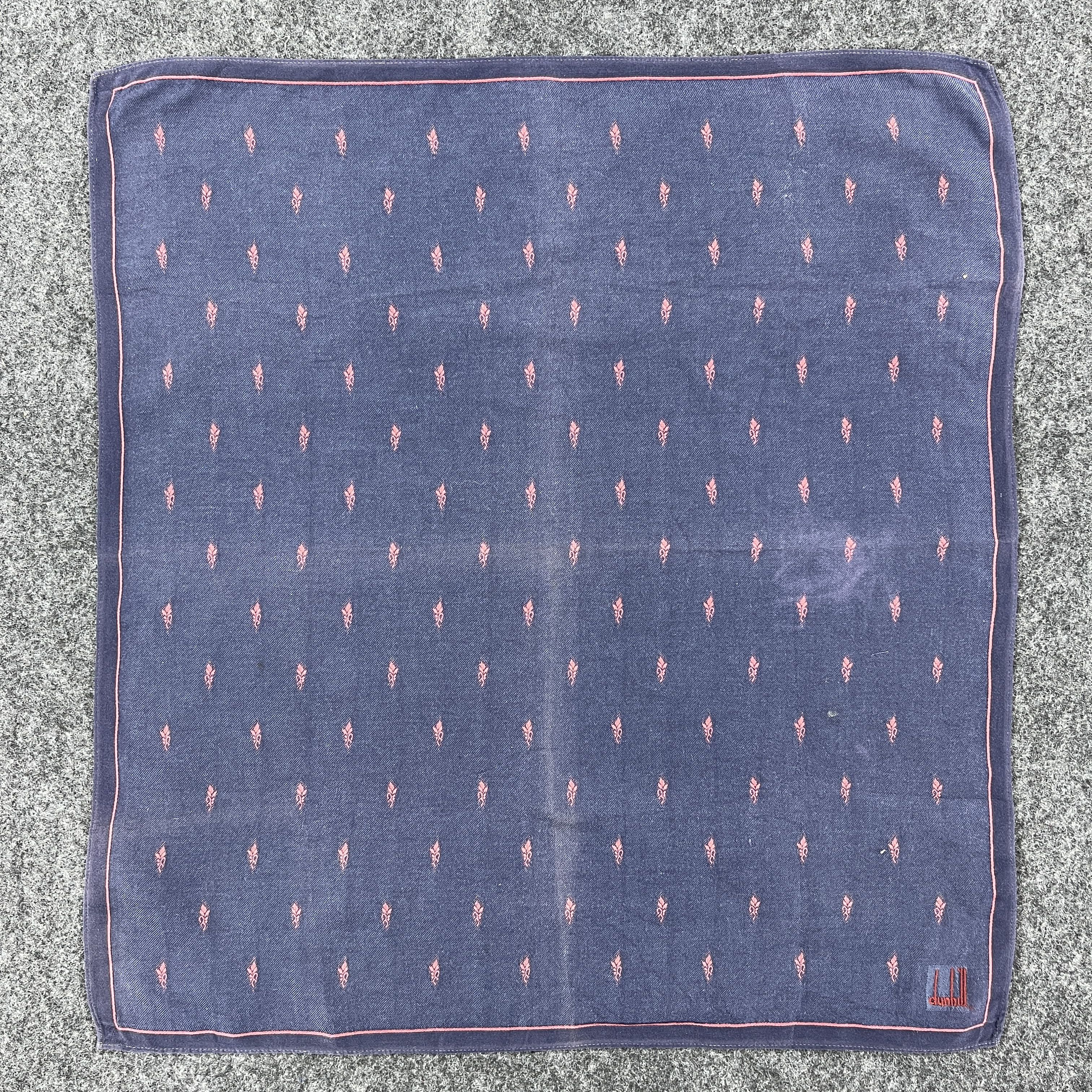 Alfred Dunhill × Vintage Alfred Dunhill Handkerchief / Bandana / Neckerchief B209 Size ONE SIZE - 3 Thumbnail