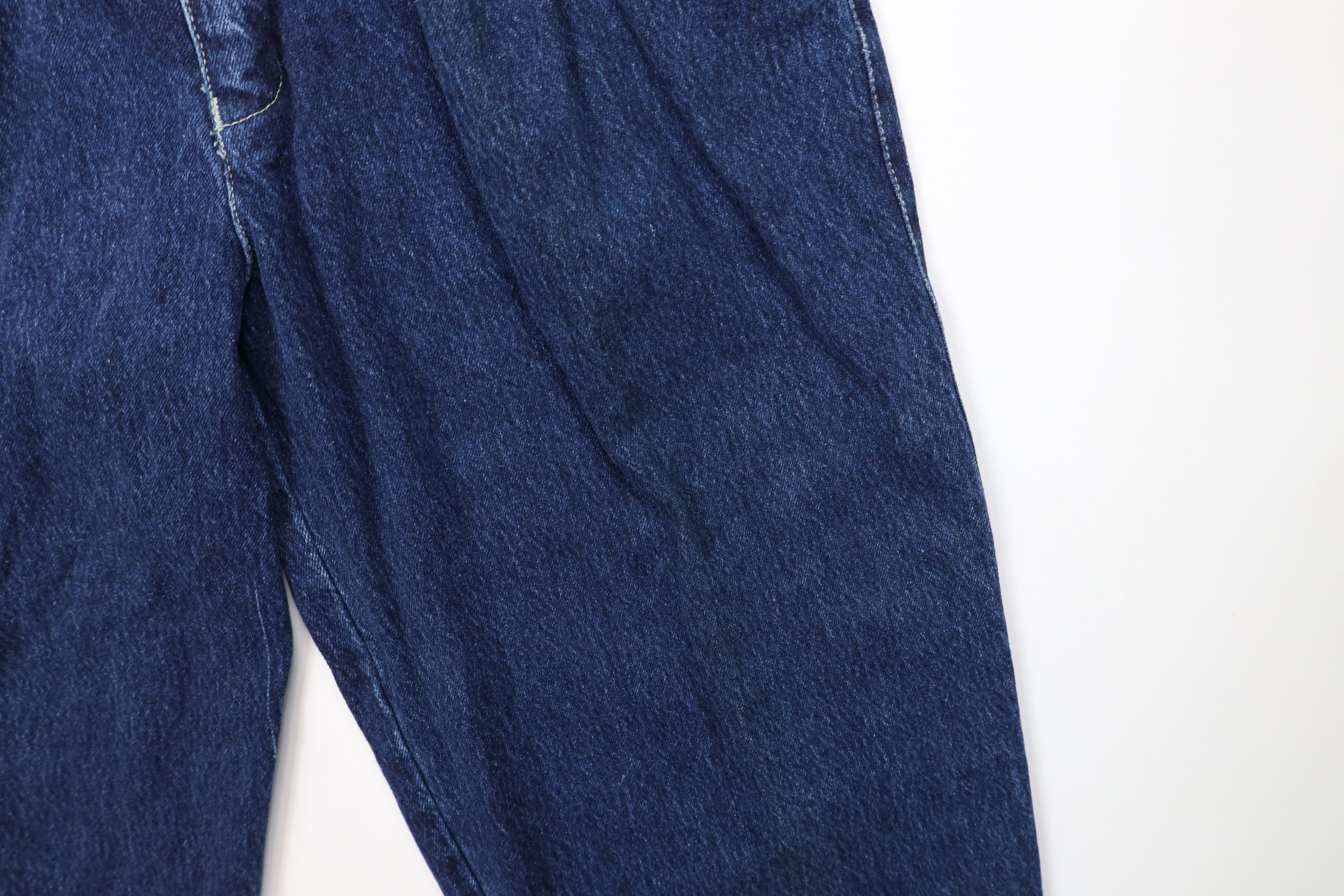Vintage Deadstock Vintage 90s Streetwear High Waist Denim Jeans Size US 32 / EU 48 - 5 Thumbnail