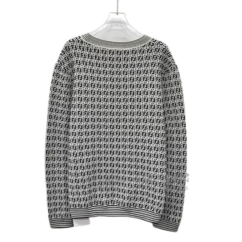 Fendi Fendi Color-blocked classic double F logo print round neck Size US M / EU 48-50 / 2 - 2 Thumbnail