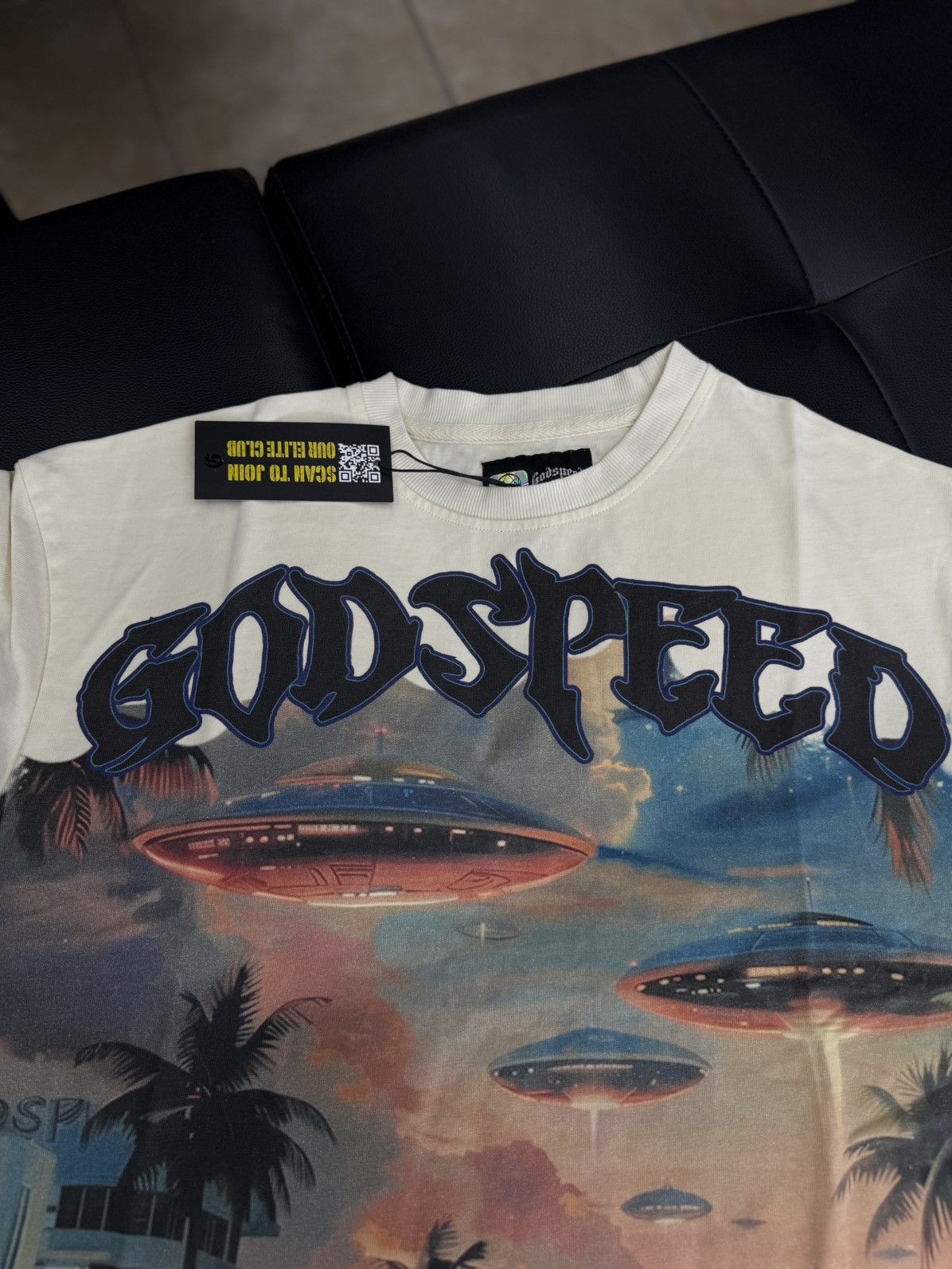 Godspeed Godspeed UFO Miami Tee Shirt Size S (NEW) Size US S / EU 44-46 / 1 - 7 Thumbnail