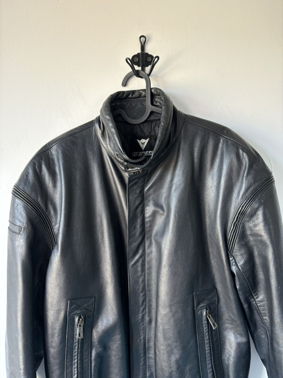 Dainese Dainese Black Leather Moto Biker Jacket Size US M / EU 48-50 / 2 - 4 Thumbnail