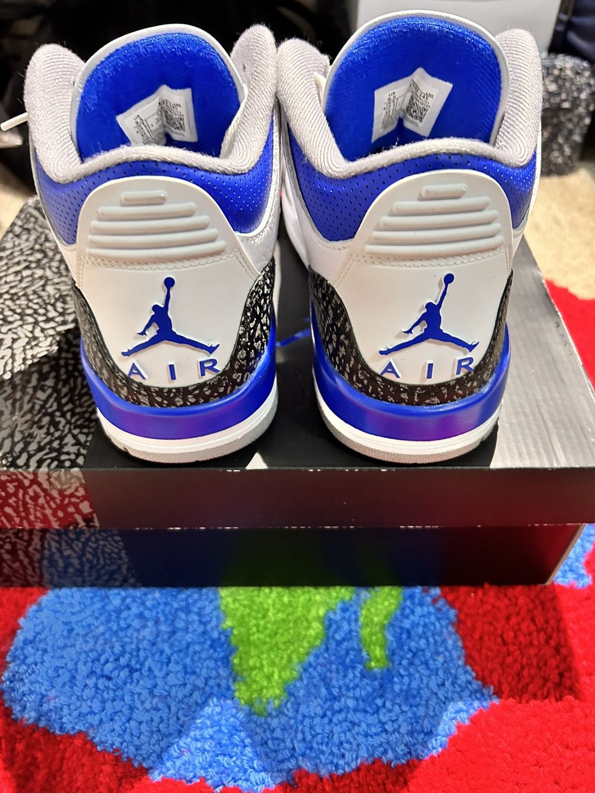 Jordan Brand Air Jordan 3 Racer Blue Size US 9.5 / EU 42-43 - 4 Thumbnail