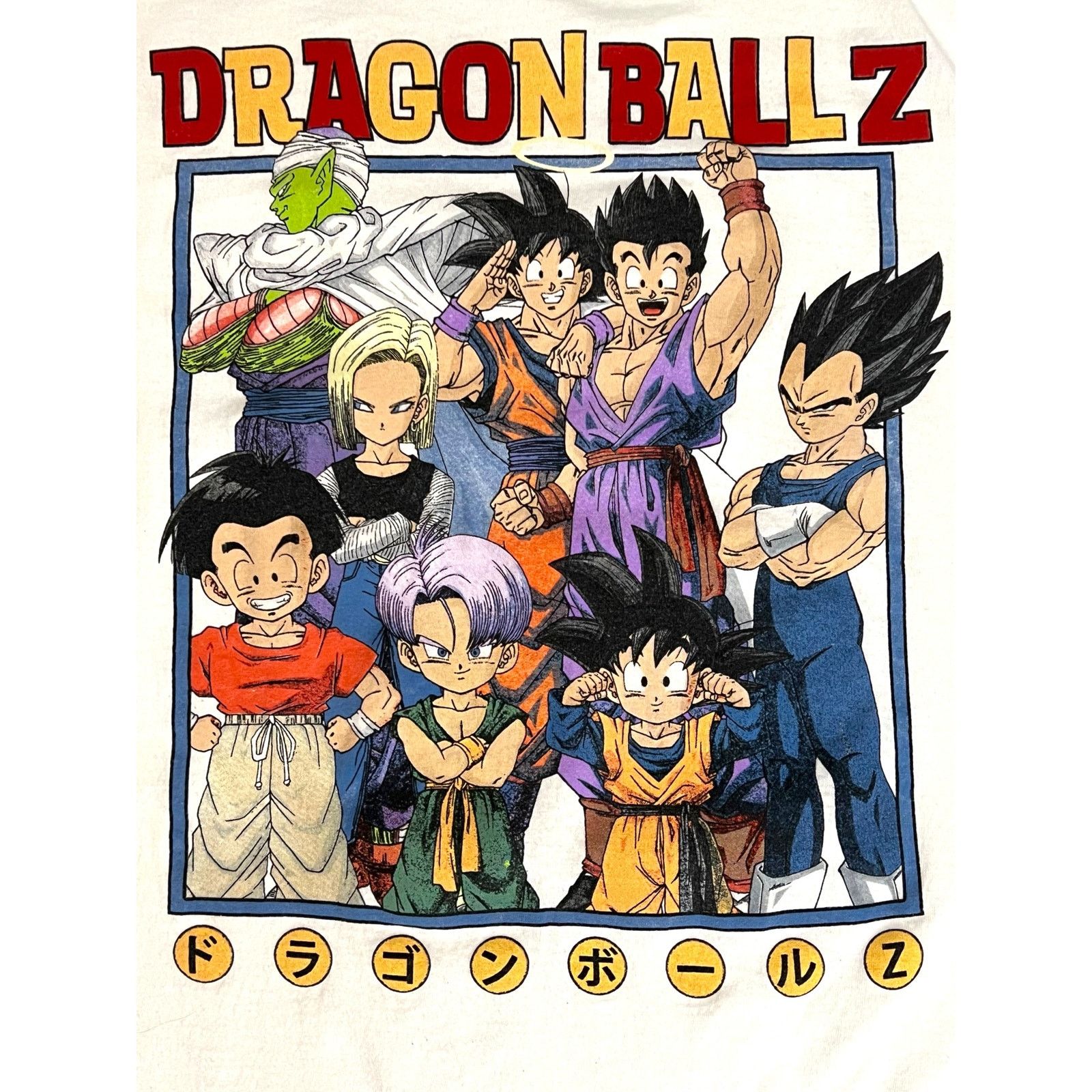 Other Dragon Ball Z Cartoon Characters White shirt Goku Vegeta DBZ Size US M / EU 48-50 / 2 - 3 Thumbnail