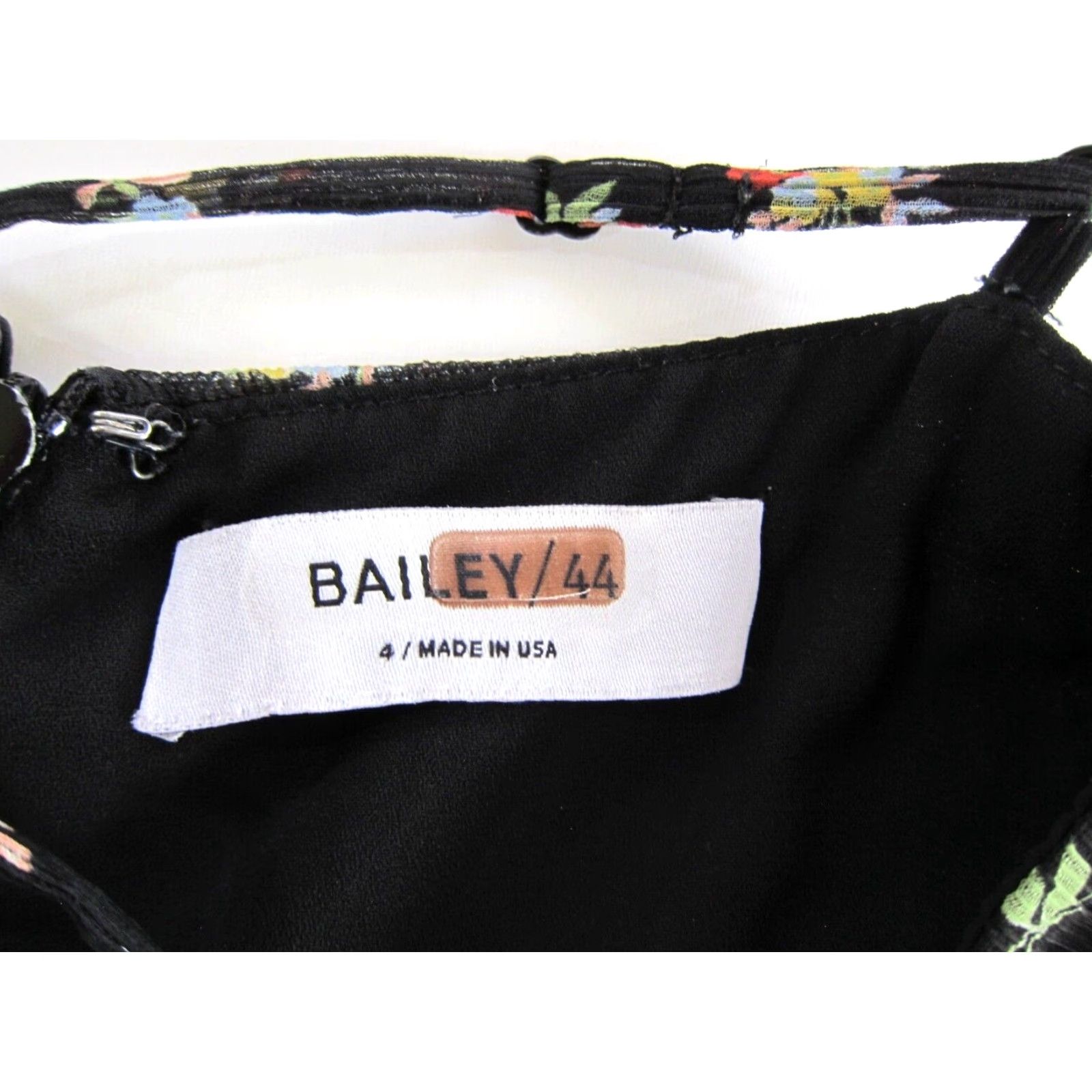 Bailey 44 Bailey 44 Black Floral Maxi Dress 4 Sleeveless Spaghetti Strap Long Sun Dress Women Vintage? Size S / US 4 / IT 40 - 4 Thumbnail