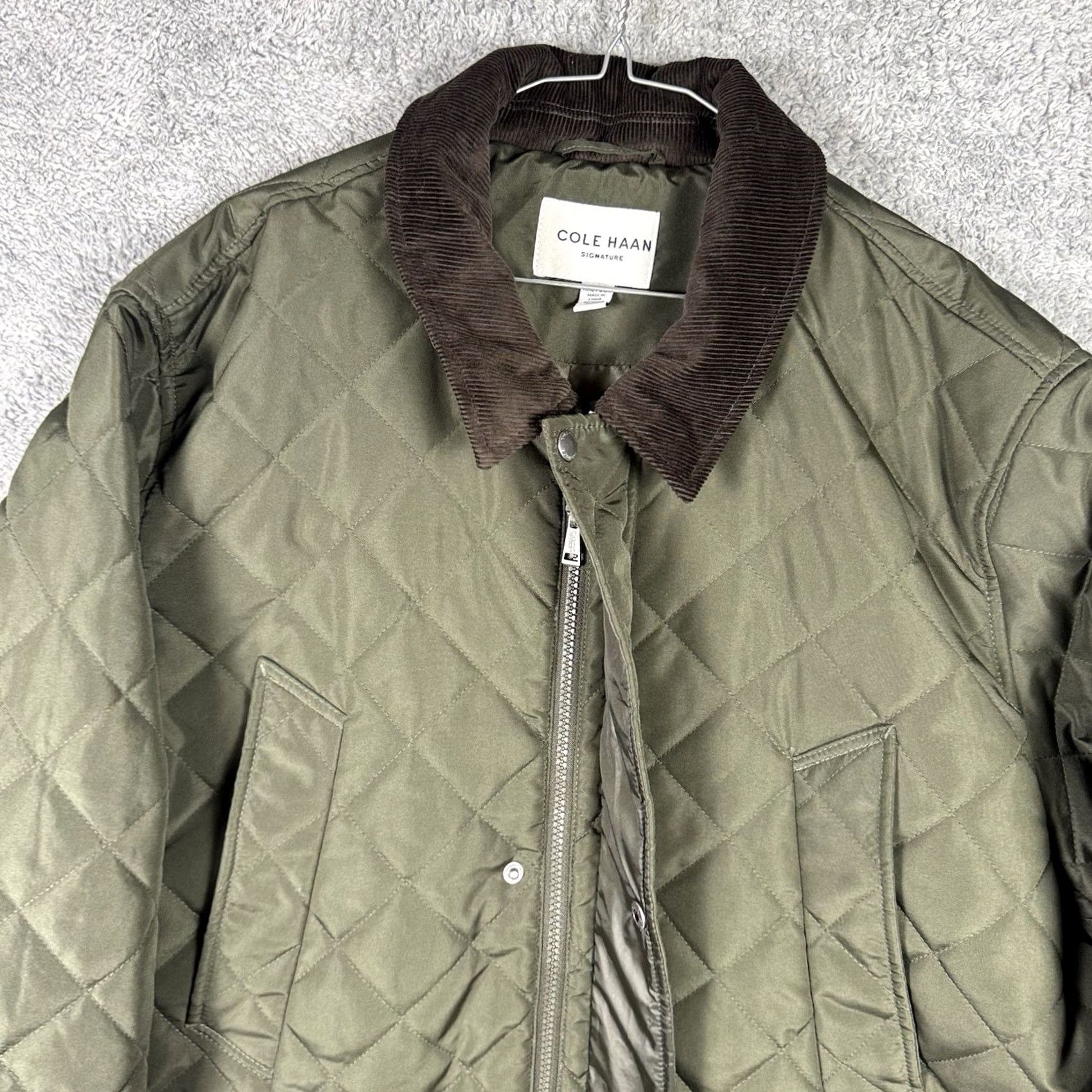 Cole Haan Cole Haan Jacket Mens 2XL Utility Signature Coat Chore Field Barn Puffer Quilted Jacket Coat Size US XXL / EU 58 / 5 - 4 Thumbnail