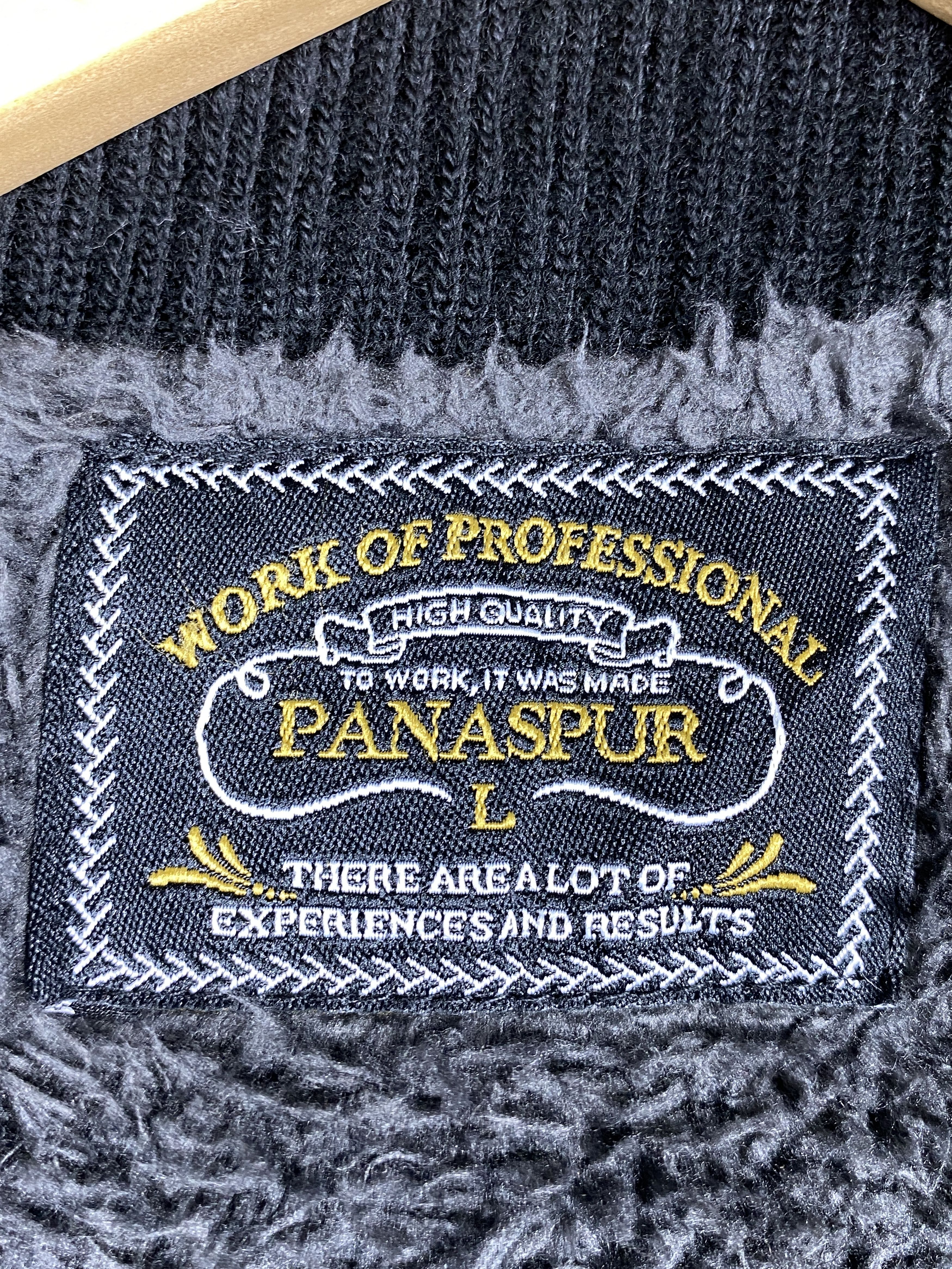 Japanese Brand × Vintage Vintage Panaspur Sherpa Lining Zip Up Jacket Size US S / EU 44-46 / 1 - 10 Thumbnail