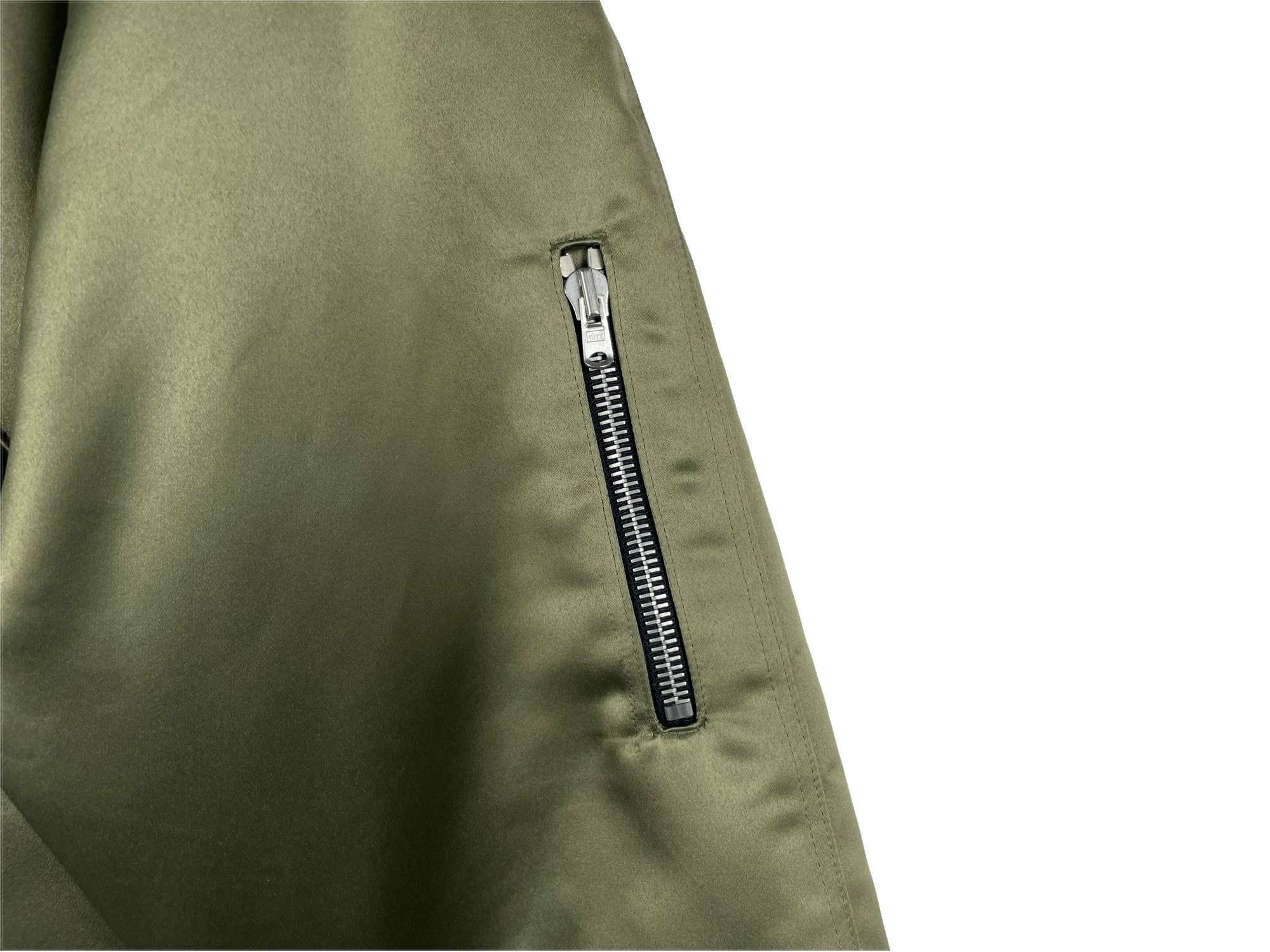 Fear of God 5th Collection Satin Hooded Bomber Jacket