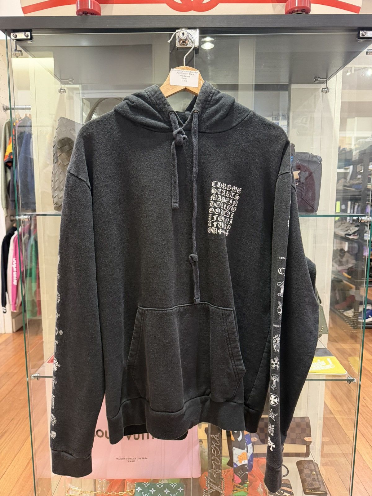 Chrome Hearts Chrome Hearts Multi Logo Eye Chart Hoodie Size US S / EU 44-46 / 1 - 1 Thumbnail