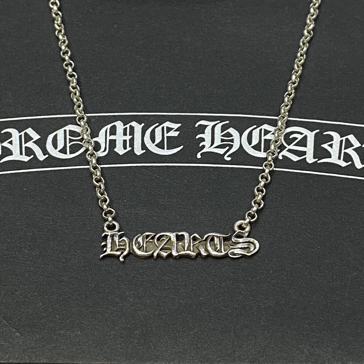 CHROME HEARTS Necklace CHROME STD Roll Chain silver