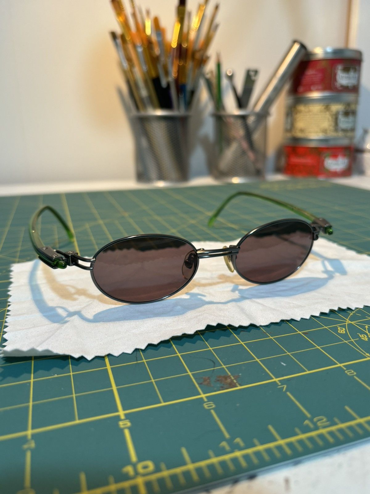 Yohji Yamamoto Yojhi Yamamoto translucent sunglasses Size ONE SIZE - 1 Thumbnail