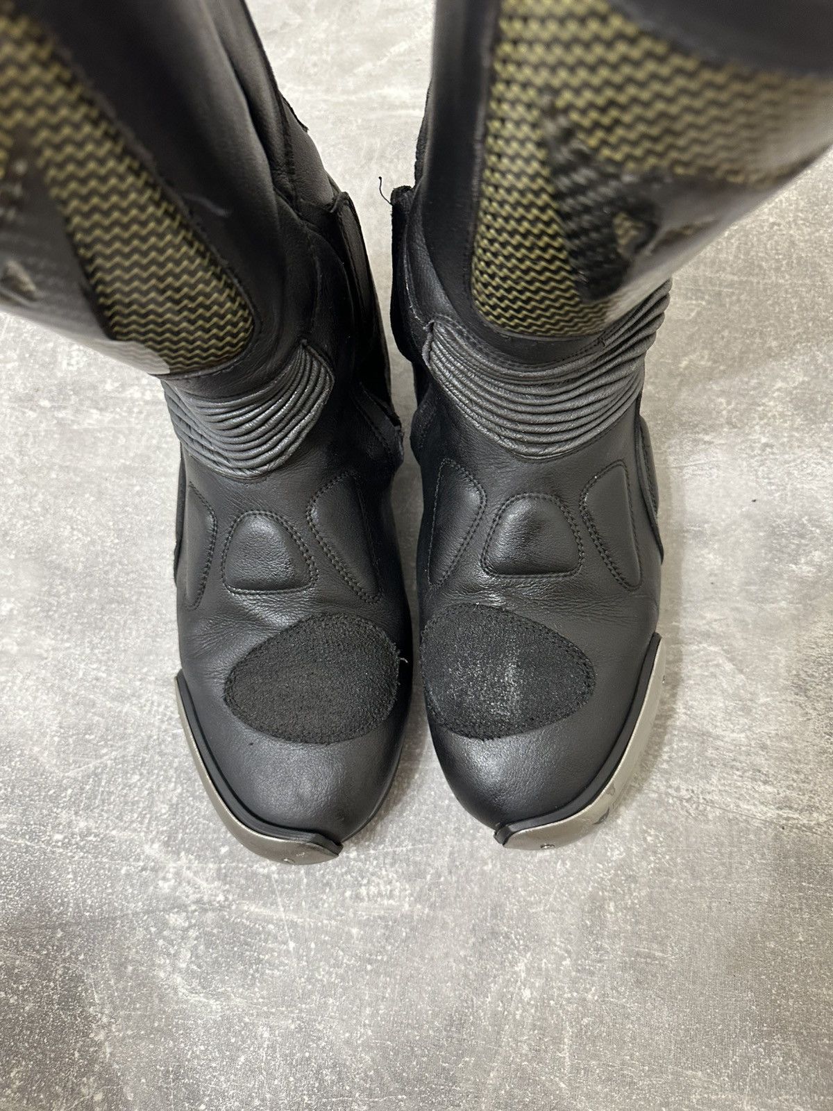 Other Vintage Dainese Racing Leather Membrane Boots Size US 12 / EU 45 - 9 Thumbnail