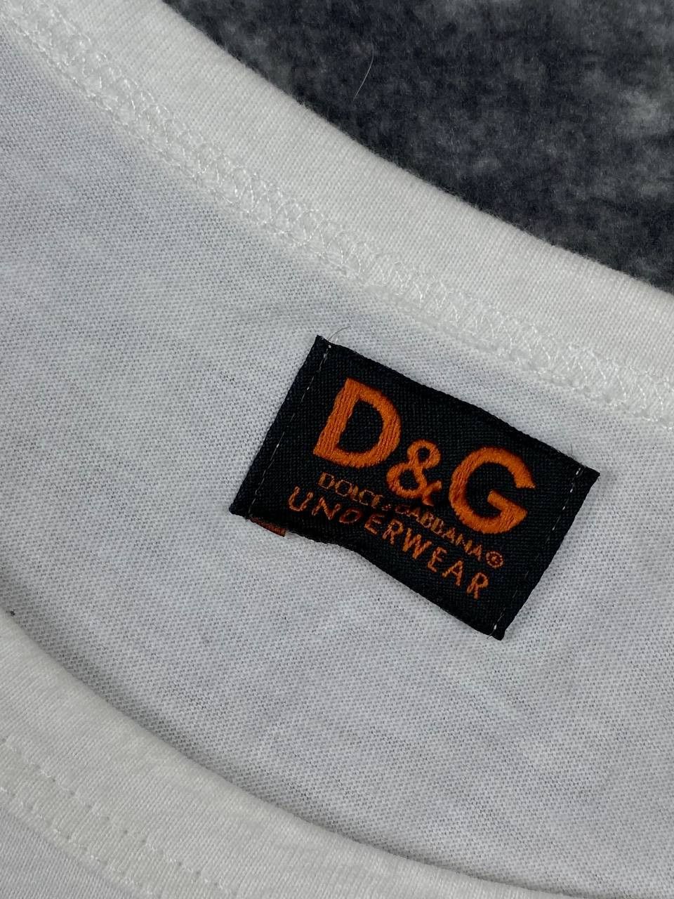 Dolce & Gabbana Vintage Dolce Gabbana Big Logo T Shirt DG Men Size M White Size US M / EU 48-50 / 2 - 8 Thumbnail