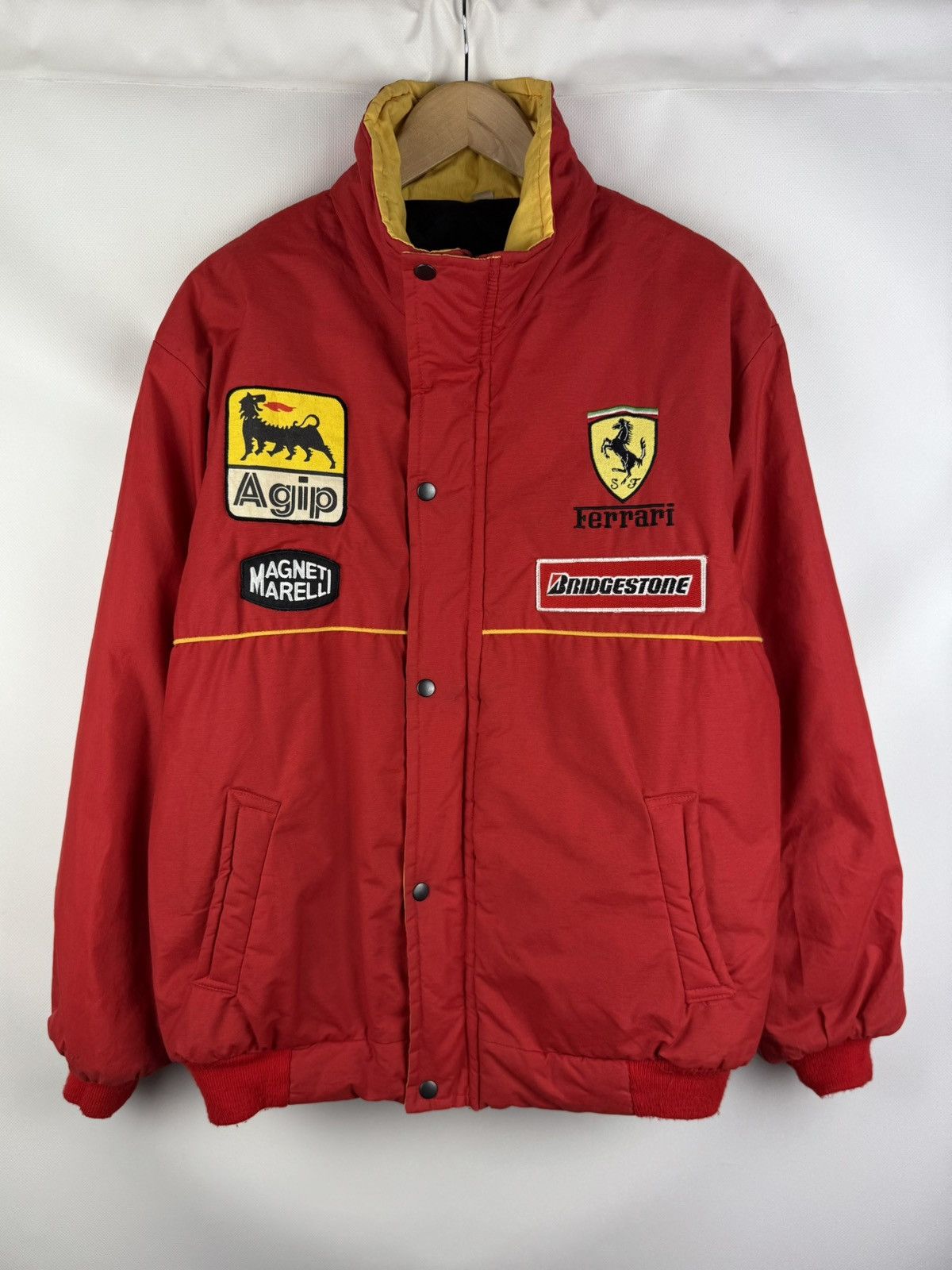 Ferrari Magneti Marelli F1ジャケット 90‘ Ferrari Magneti Marelli F-1 Grand Prix Light Jacket – Smartkrew