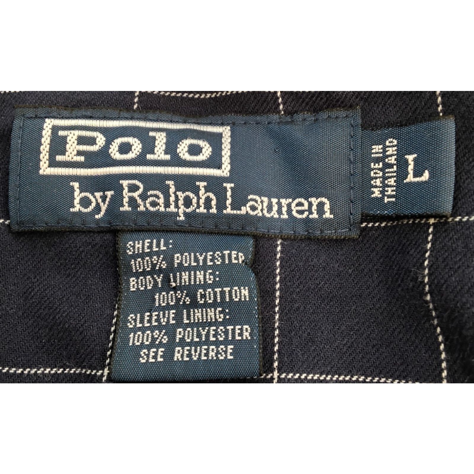 Polo Ralph Lauren Polo Ralph Lauren Bomber Jacket Men's L Tan Blue Label 90s Size US L / EU 52-54 / 3 - 11 Thumbnail