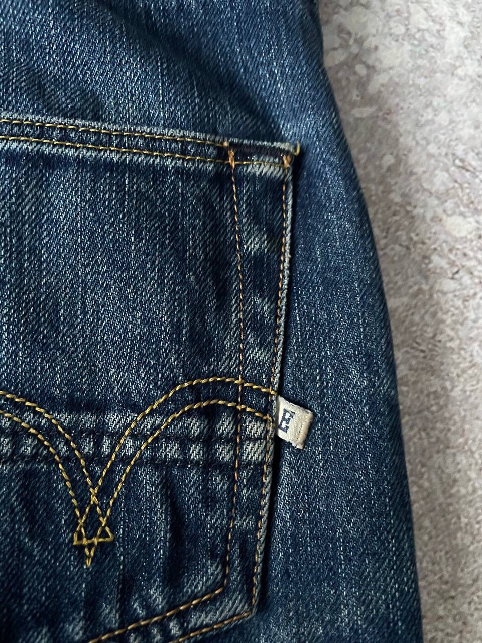 Edwin × Japanese Brand × Vintage Vintage Edwin Japanese Tokyo Blue Denim Pants Y2K Rare Item Size US 30 / EU 46 - 4 Thumbnail