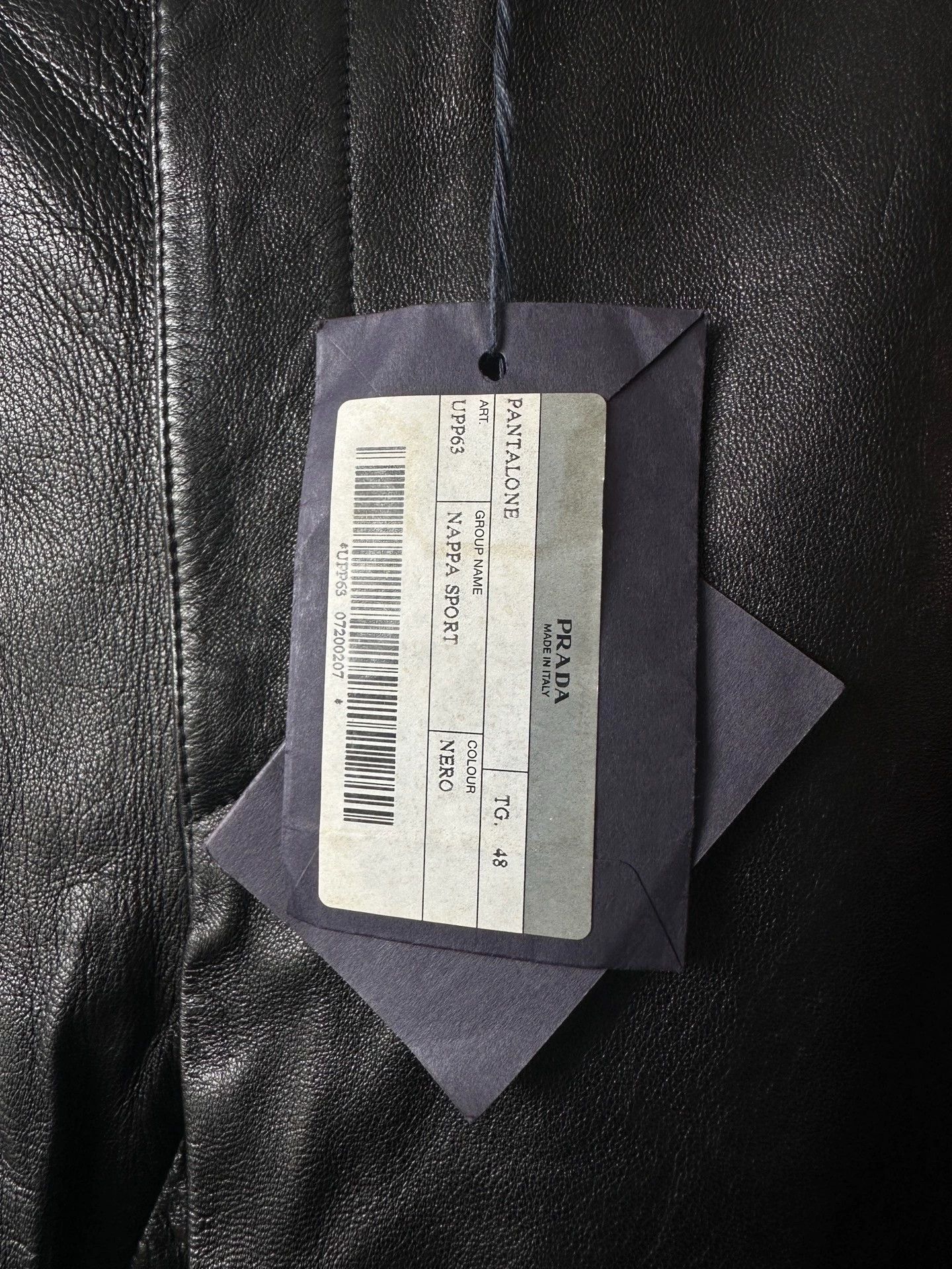 Prada Vintage Prada Leather Bootcut Pants 48 MP HL Strap Cuffs Size US 32 / EU 48 - 4 Thumbnail