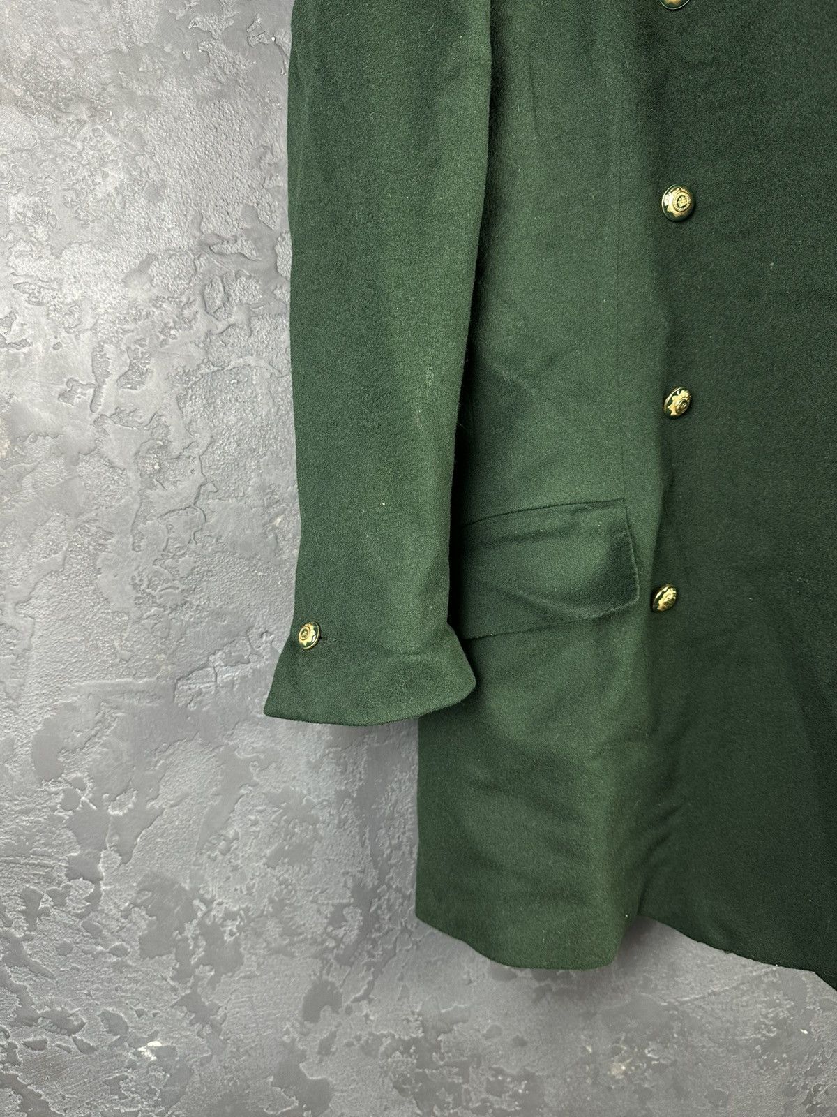 Versace Vintage Gianni Versace Double-Breasted Wool Coat Jacket Size M / US 6-8 / IT 42-44 - 6 Thumbnail