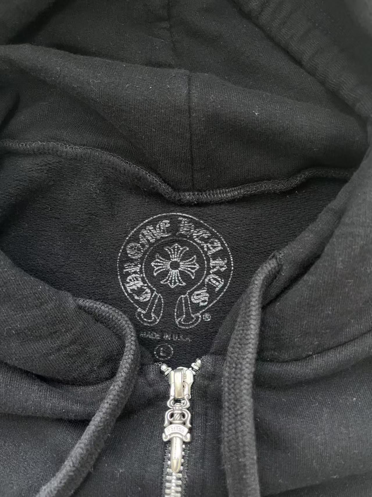 Chrome Hearts Chrome Hearts Multi Color Horseshoe Logo Zip Up Hoodie Size L / US 10 / IT 46 - 8 Thumbnail