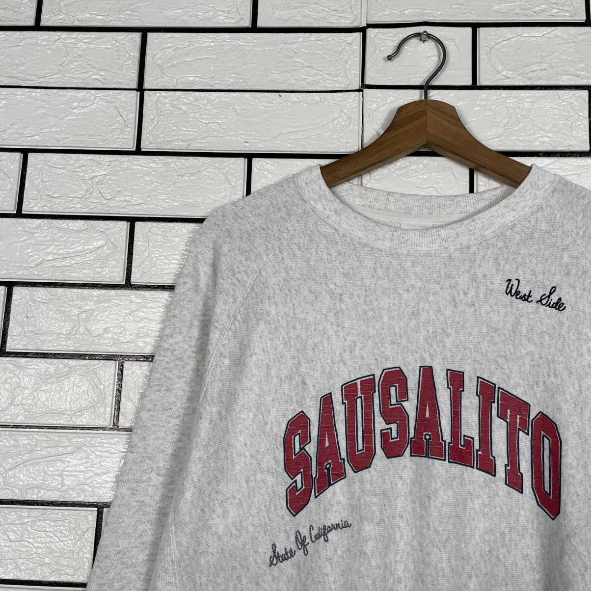 Japanese Brand Sausalito Crewneck Sweatshirt Size M / US 6-8 / IT 42-44 - 6 Thumbnail