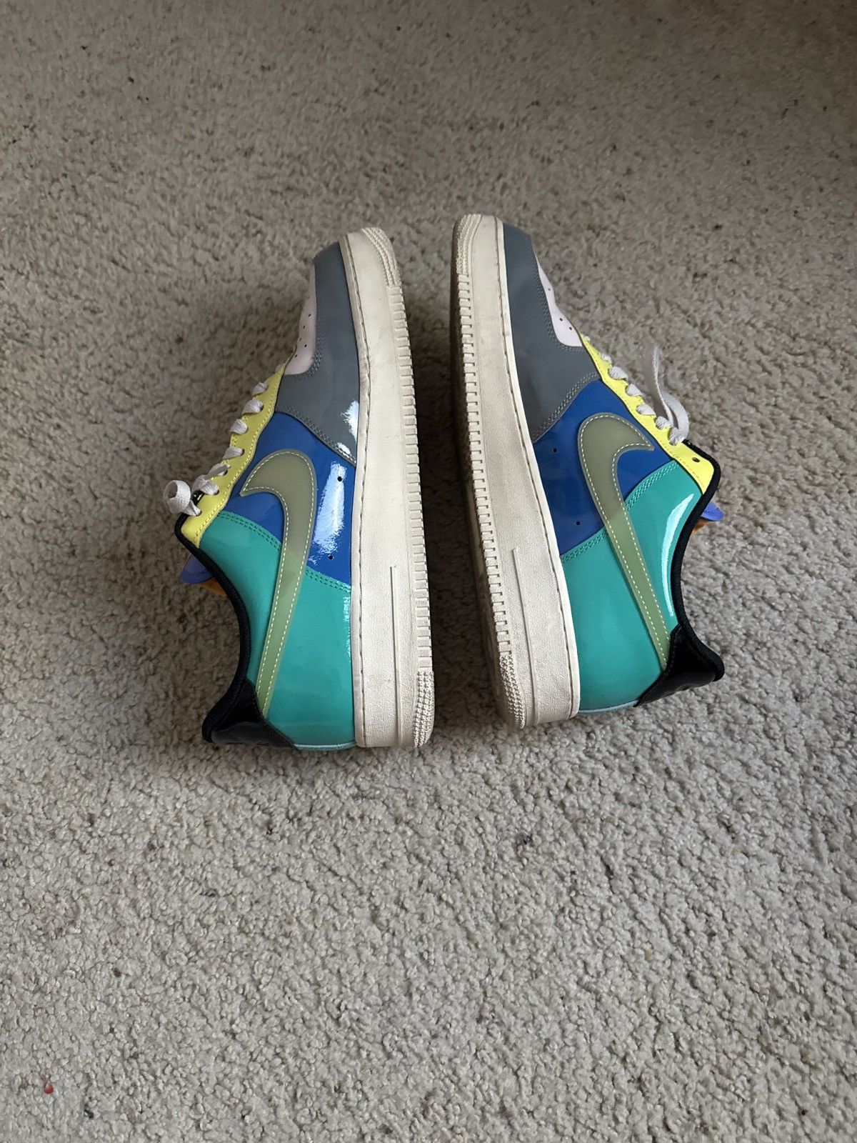 Nike × Undefeated Nike X Undefeated Air Force 1 Size US 11.5 / EU 44-45 - 9 Thumbnail