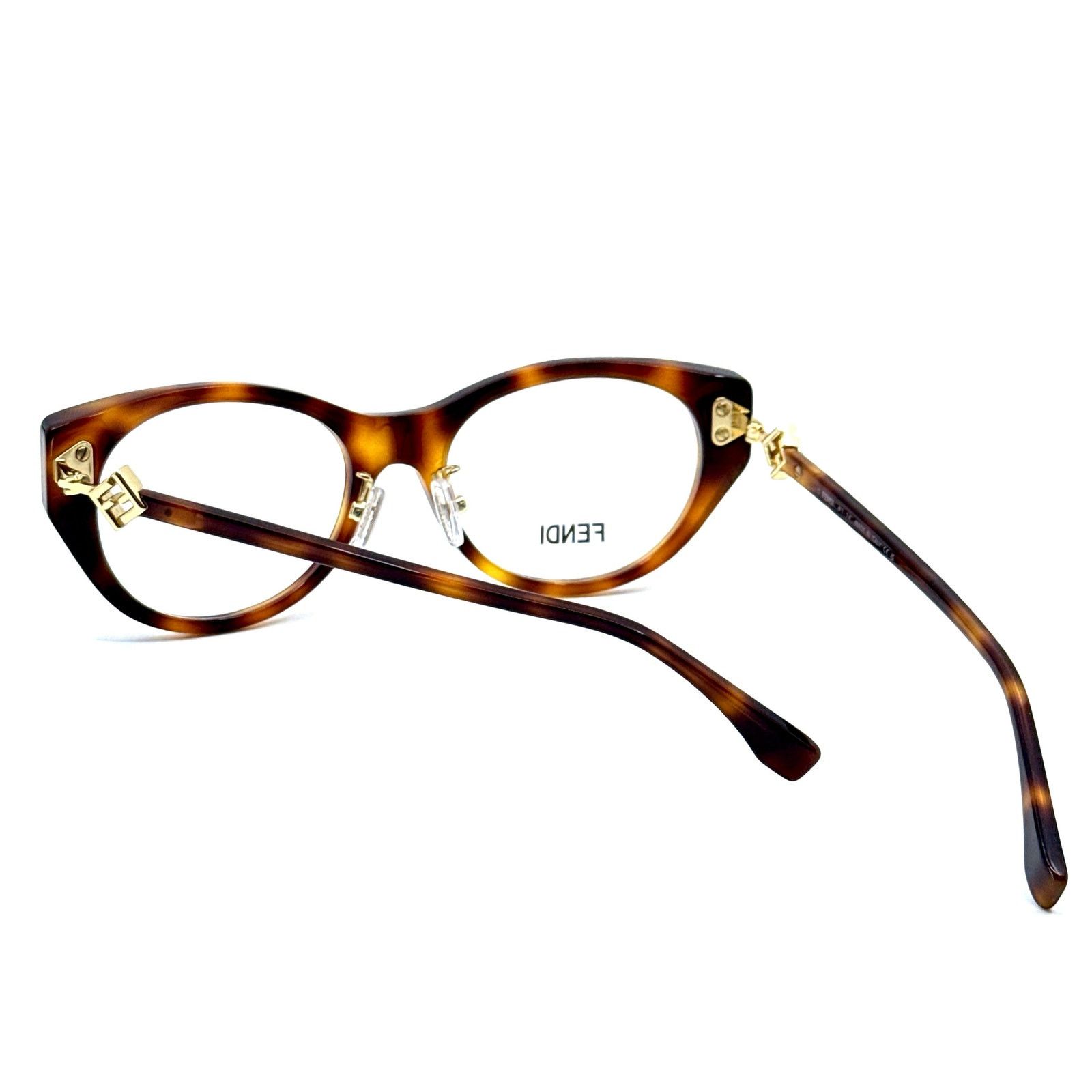 Fendi New, FENDI Eyeglasses FE50099F 053 Authentic Size ONE SIZE - 10 Thumbnail