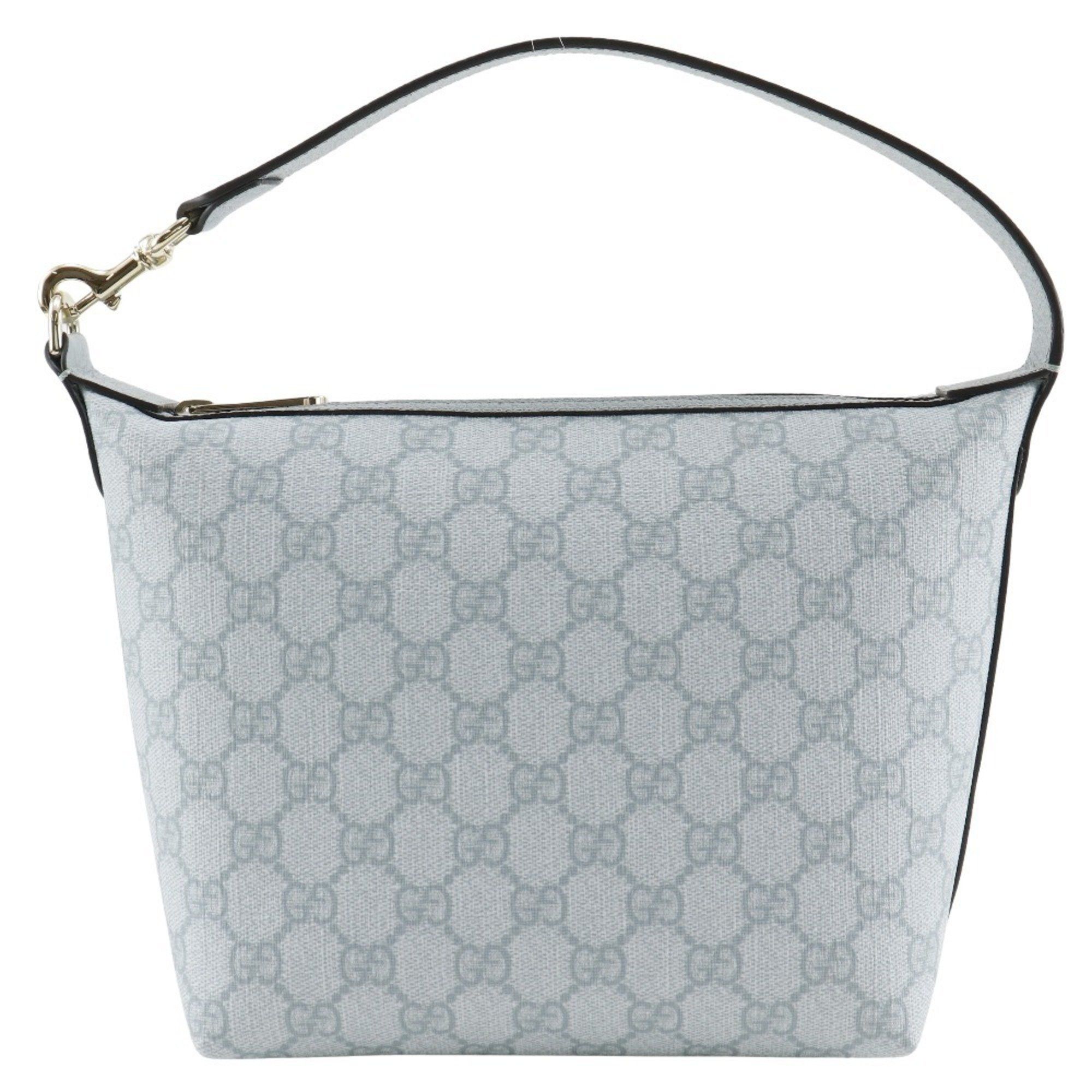 Gucci Gucci Ophidia Super Mini Shoulder Bag 795170 FAD09 8741 in GG Supreme Canvas, Dusty Blue. Women's. S173025653. Size ONE SIZE - 1 Thumbnail