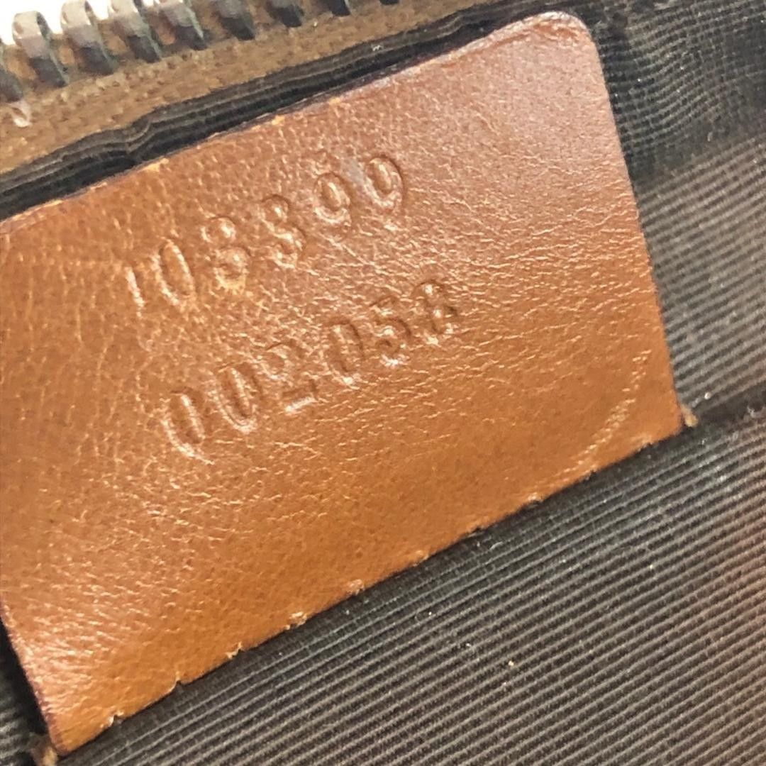 Gucci Gucci - Canvas Leather Brown Handbag GG Monogram Size ONE SIZE - 9 Thumbnail