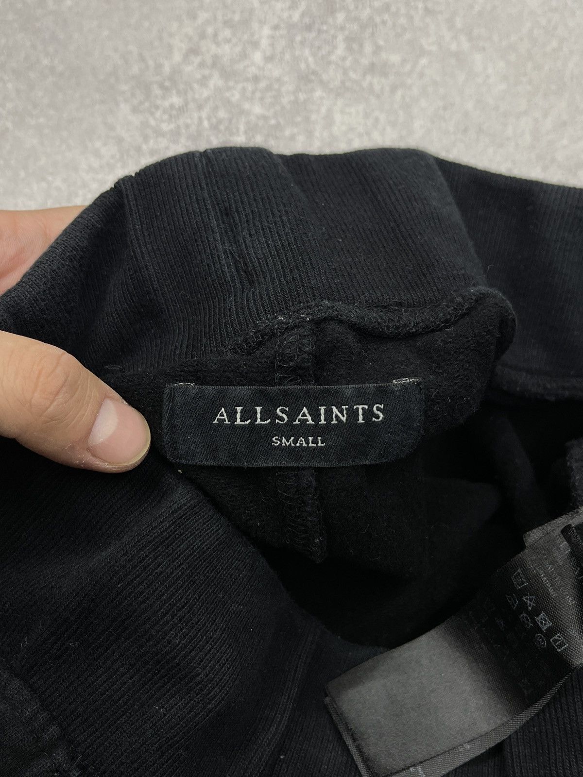Allsaints Mens AllSaints Raven Sweatpants Black Y2K Size S Size US 30 / EU 46 - 8 Thumbnail