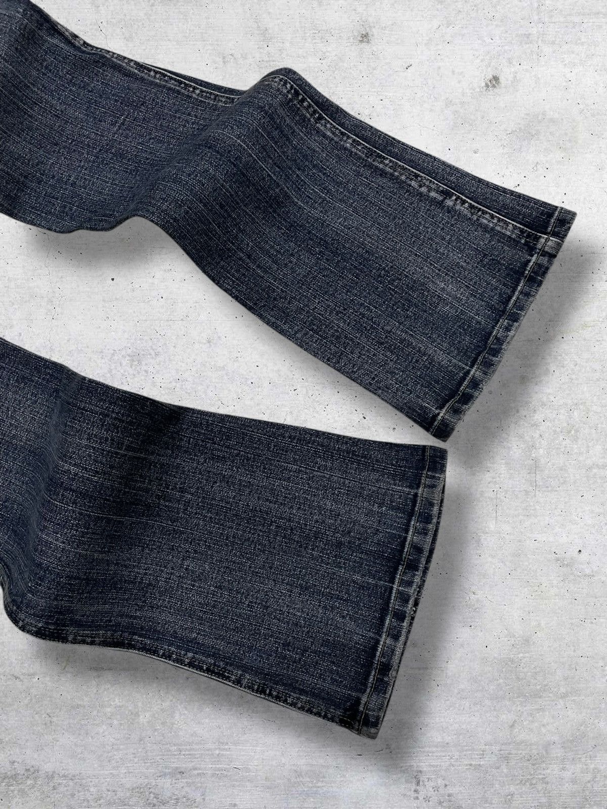 Tornado Mart VINTAGE DAILY TOPIC 1990S JAPAN DESIGNER FLARED RETRO DENIM Size US 28 / EU 44 - 12 Thumbnail