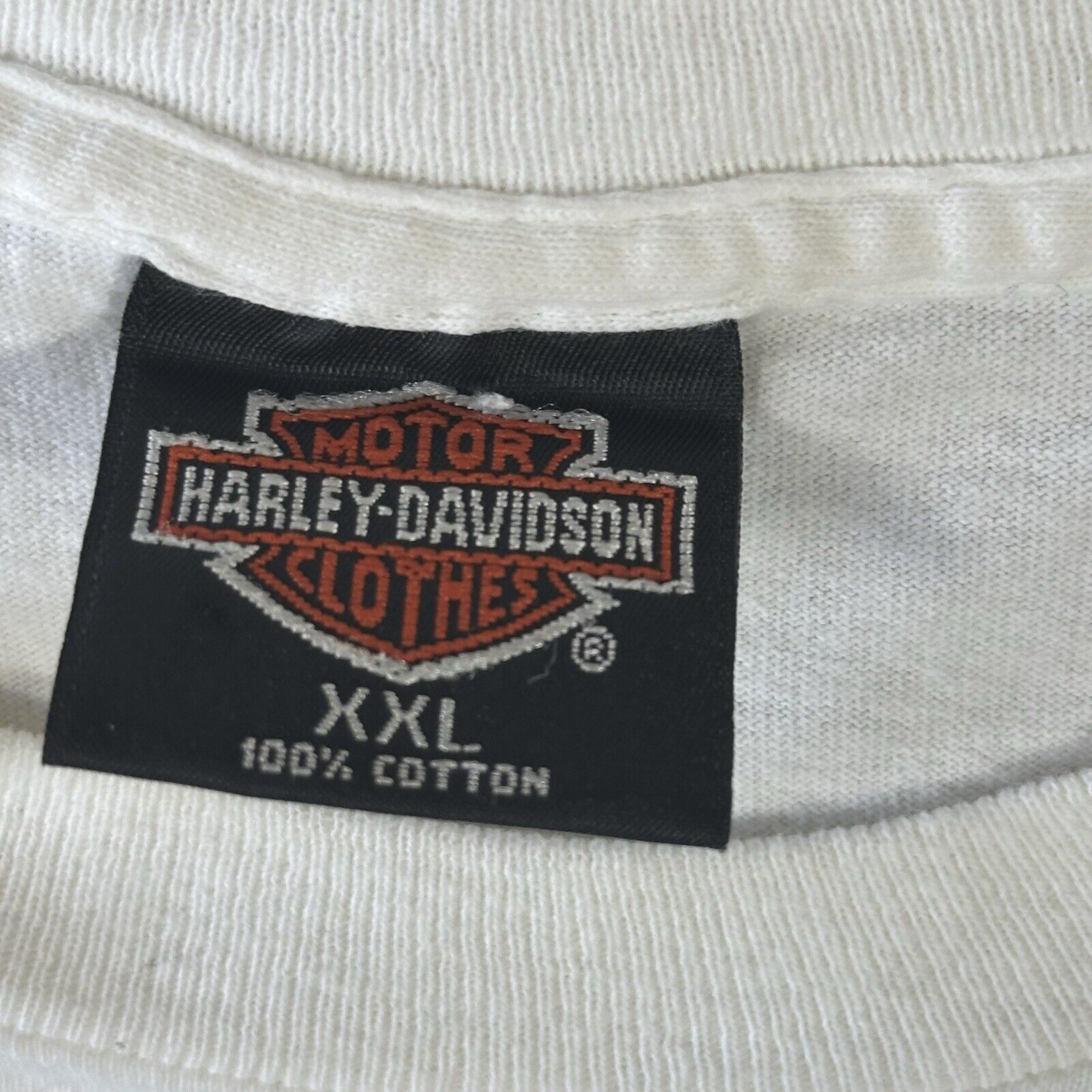 Harley Davidson Vintage Harley Davidson Flame Logo 94’ Tee Polar Bear Size US XXL / EU 58 / 5 - 6 Thumbnail