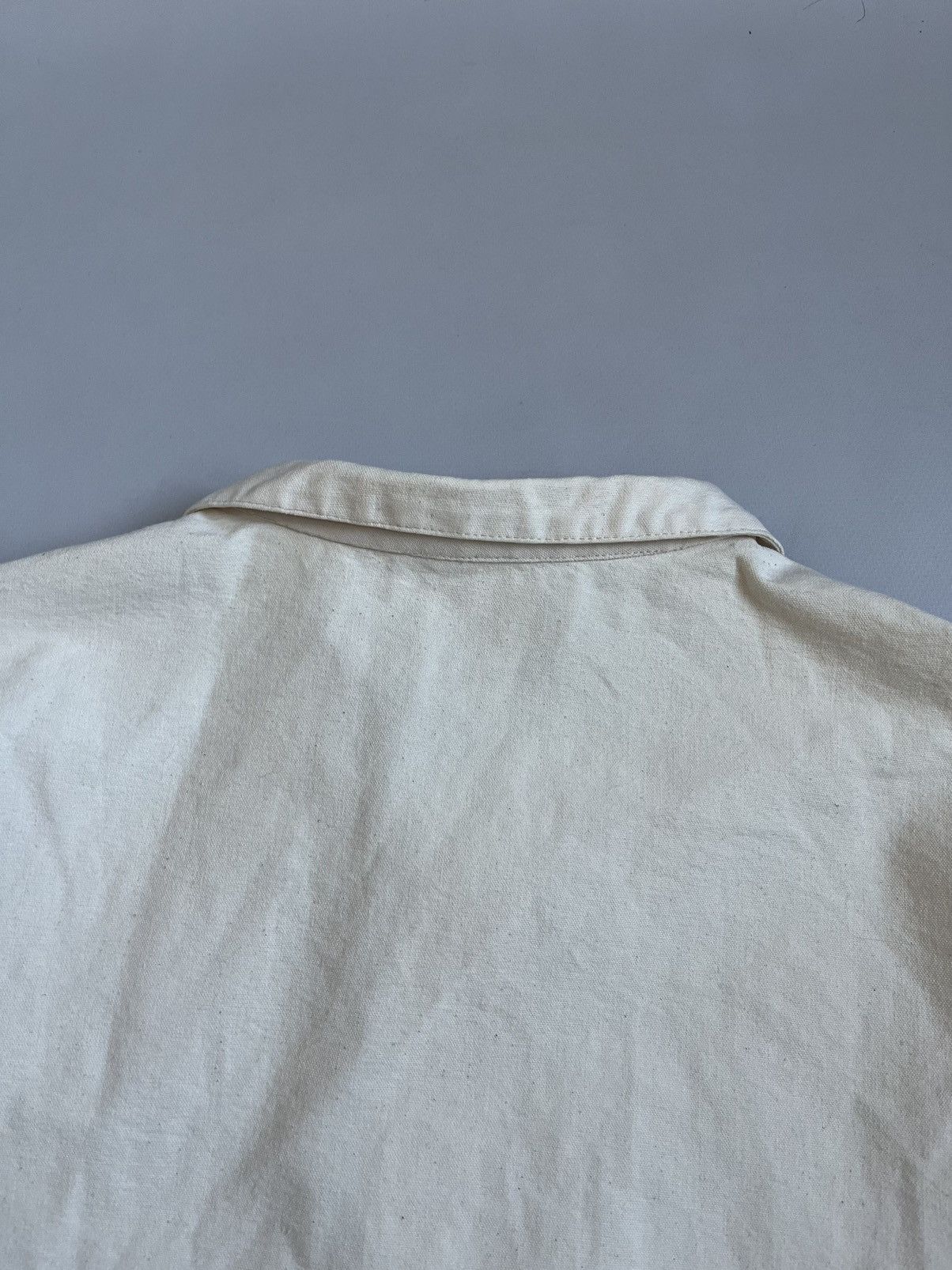 Vintage Vintage Men Ababord France Bretagne White Work Marine Jacket Size US L / EU 52-54 / 3 - 13 Thumbnail