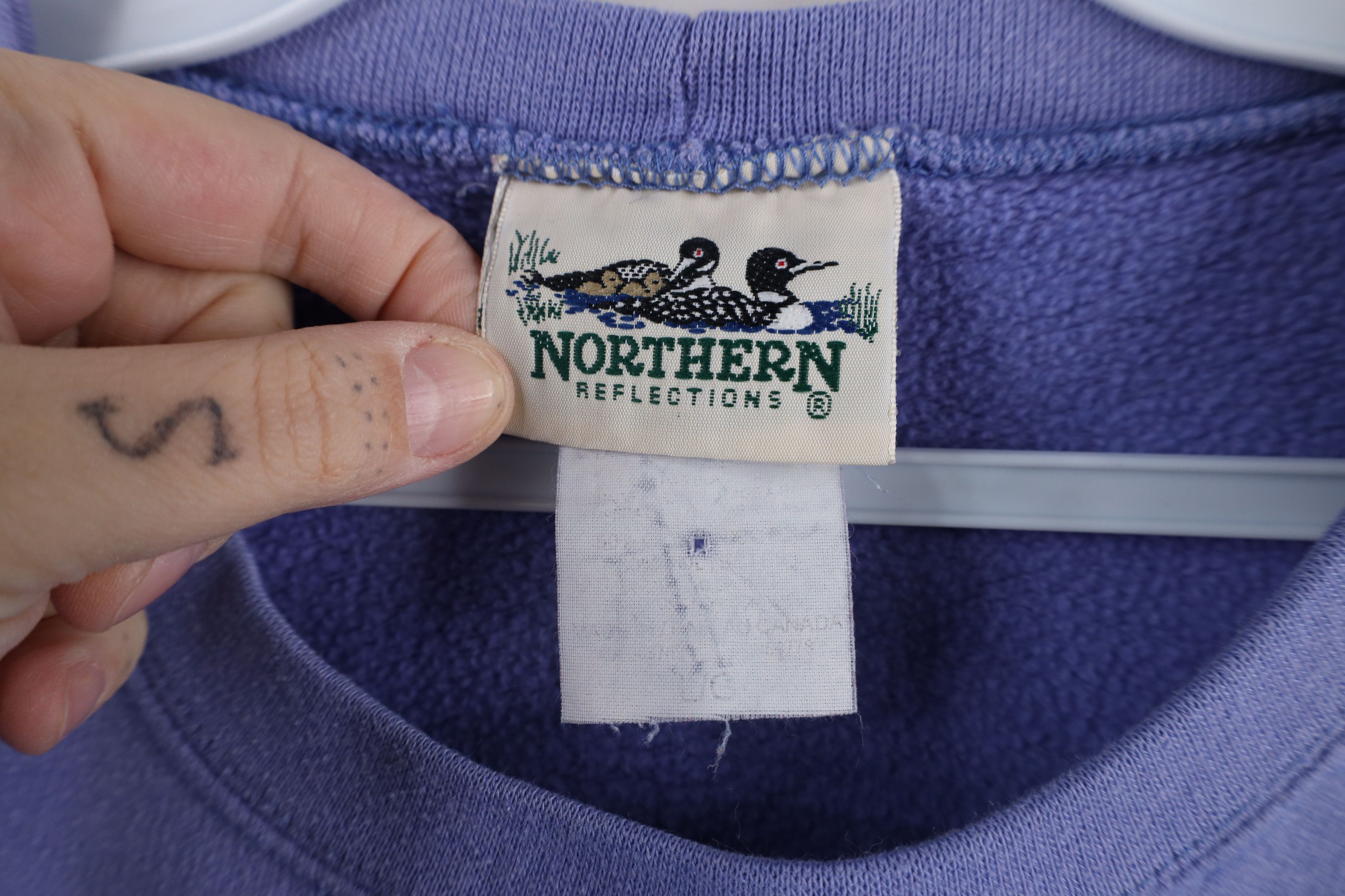 Vintage Vintage 90s Streetwear Nature Garden Lighthouse Sweatshirt Size XL / US 12-14 / IT 48-50 - 6 Thumbnail