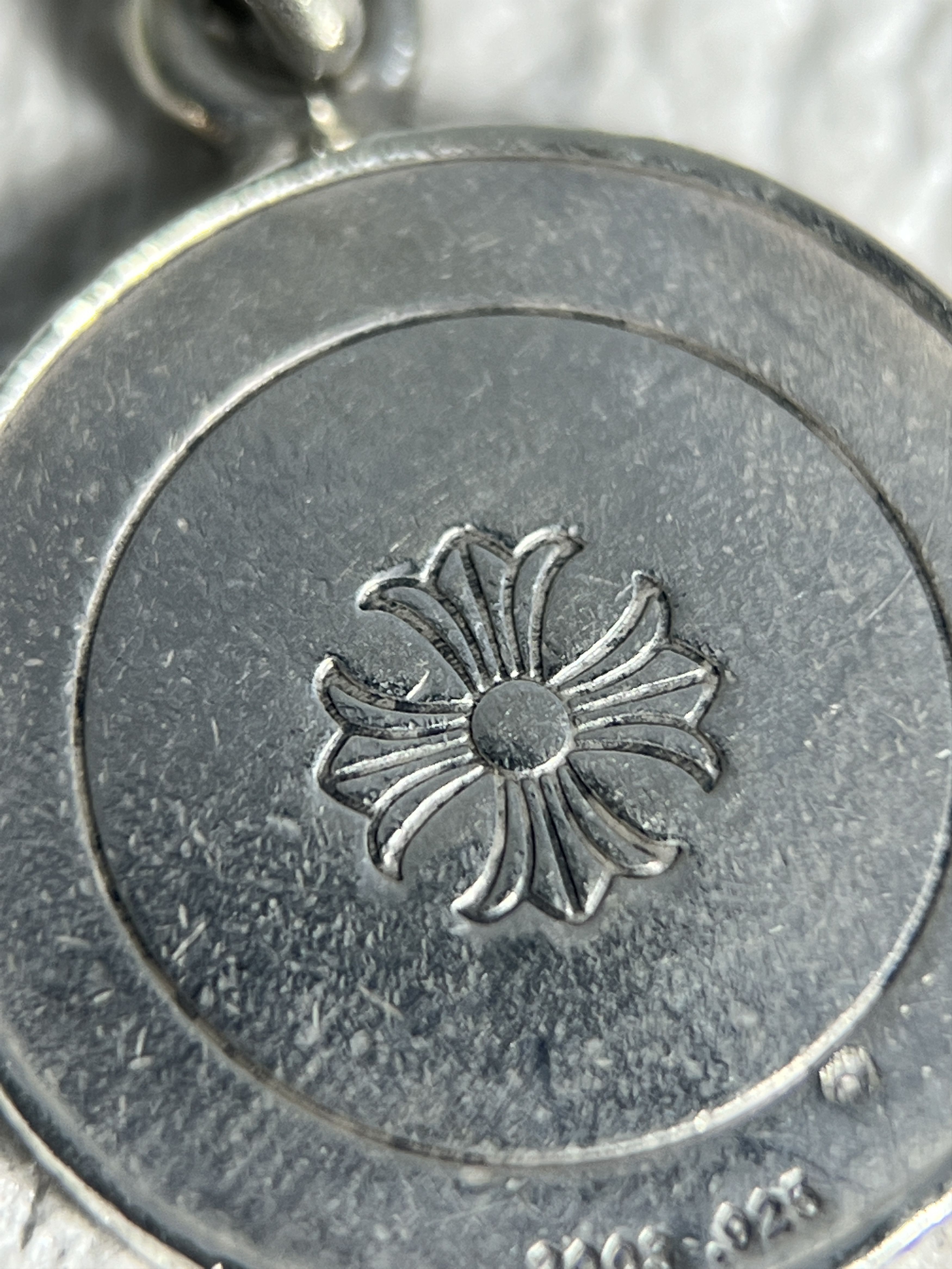 Chrome Hearts Chrome Hearts Dagger Medallion Pendant Charm Silver Size ONE SIZE - 10 Thumbnail