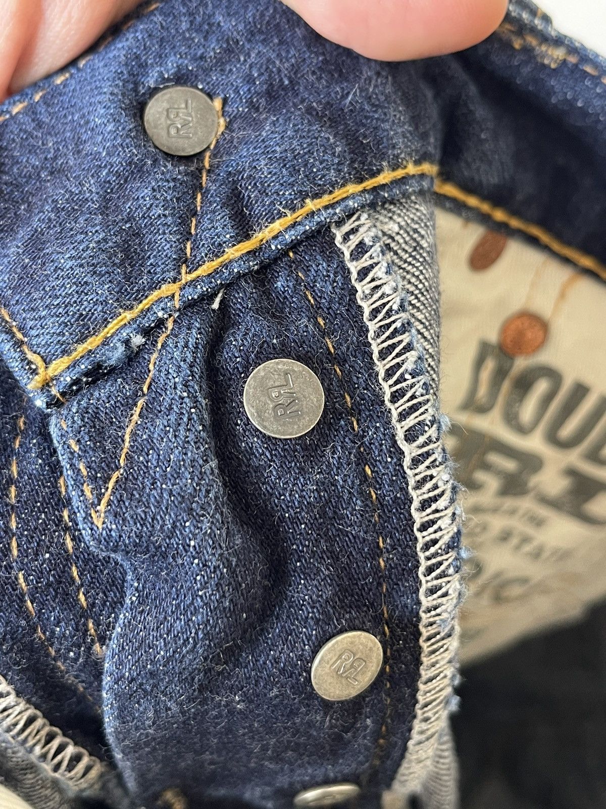 RRL Ralph Lauren RRL Slim Straight Japan Woven Selvedge Jeans Ralph Lauren Size US 32 / EU 48 - 12 Thumbnail