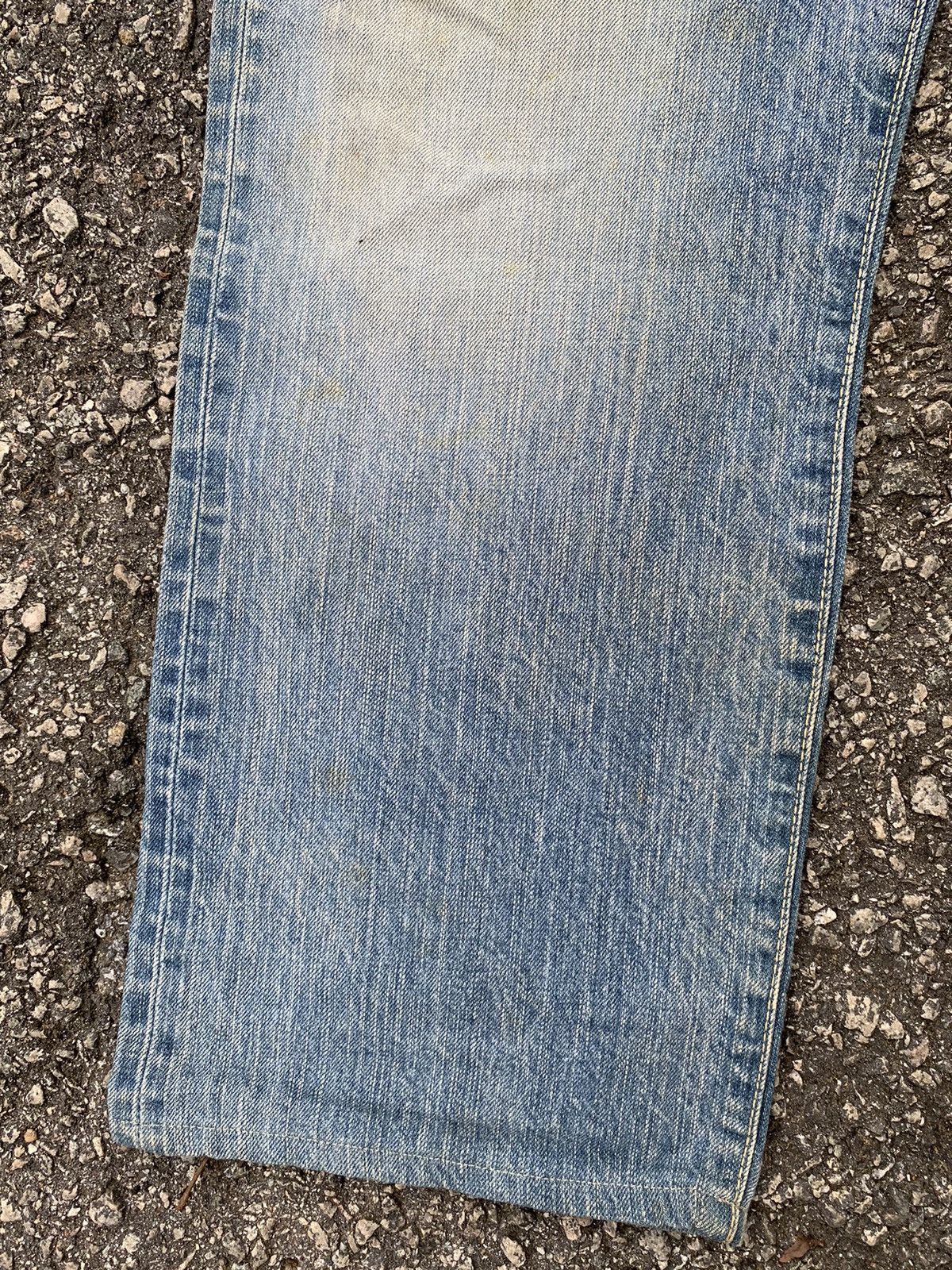 Kapital Edwin Selvedge 505Z Mudwash Distressed Denim Size US 37 - 19 Thumbnail