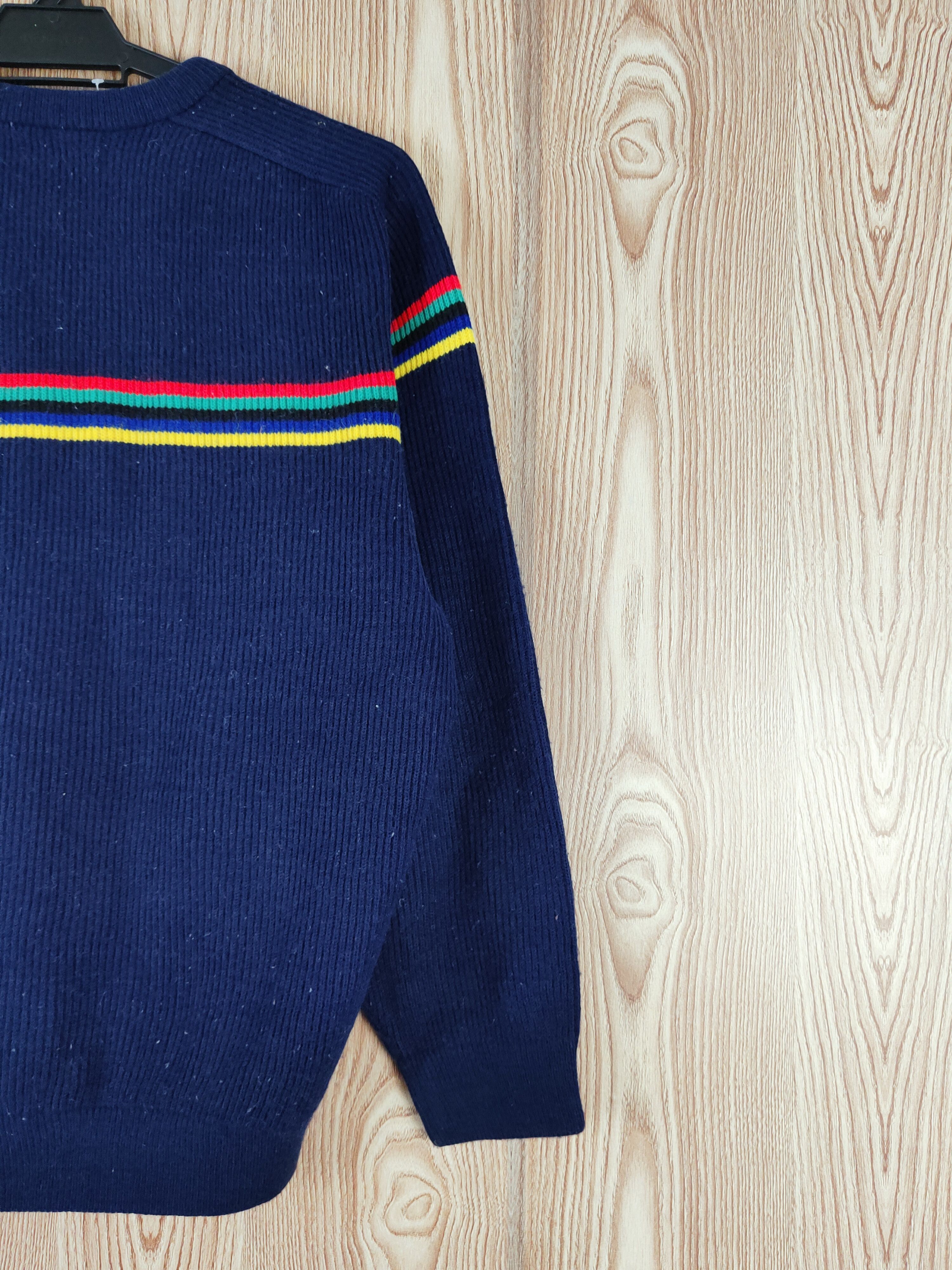 Japanese Brand × Vintage Japanese Brand Navy Knitwear Sweatshirts #W404 Size US L / EU 52-54 / 3 - 9 Thumbnail