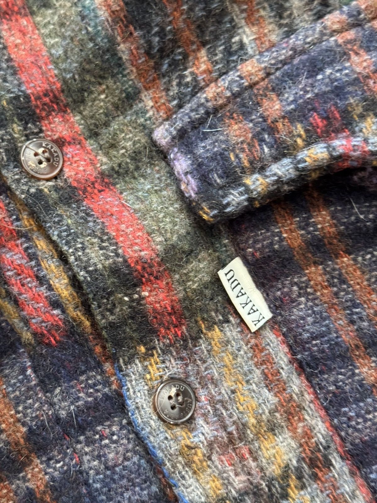 Man Made In Australia Vintage 00’s Kakadu Traders Australia Flannel Shirt Size US M / EU 48-50 / 2 - 5 Thumbnail