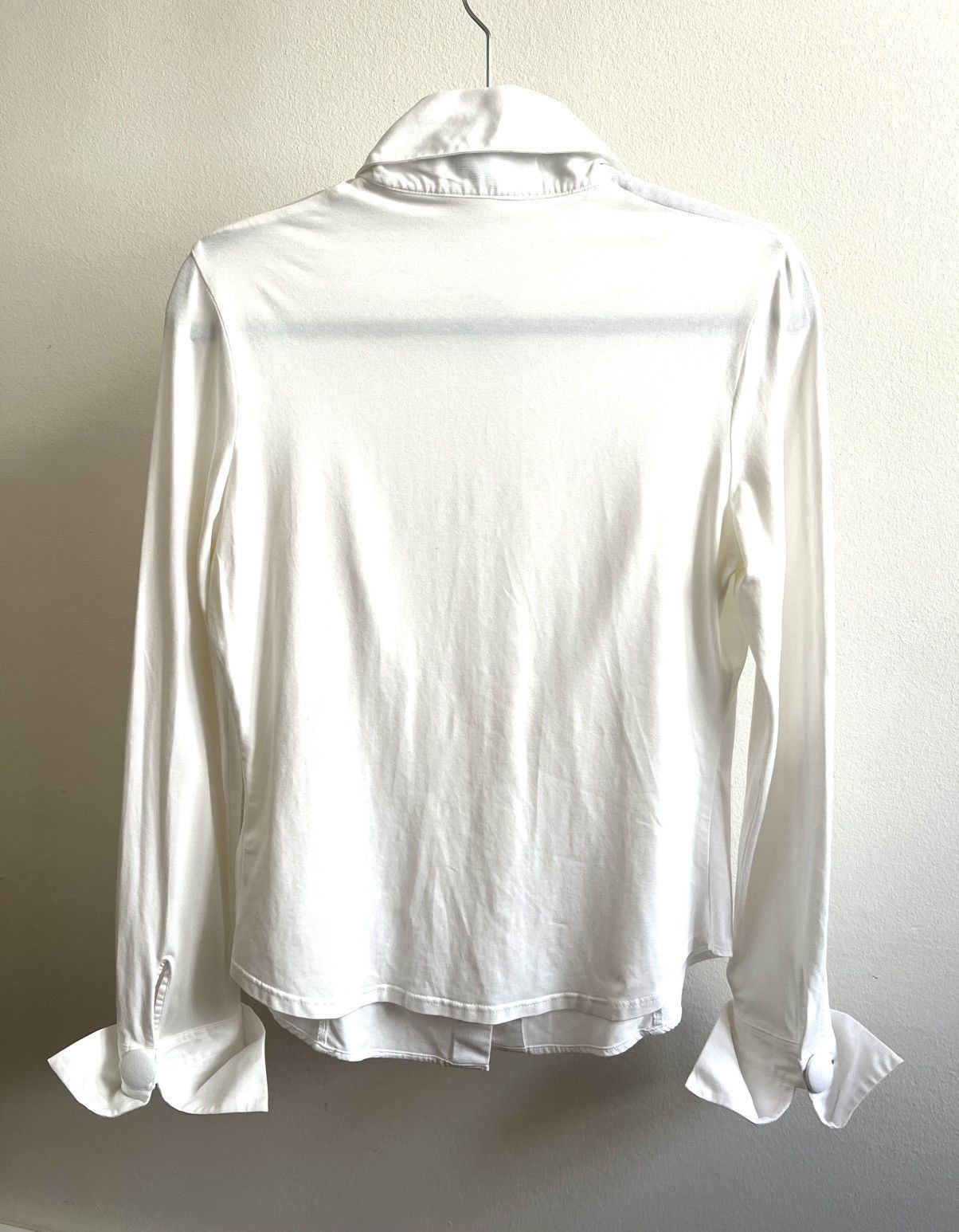 ANNE FONTAINE Anne Fontaine Collared Long Sleeve Size M / US 6-8 / IT 42-44 - 3 Thumbnail