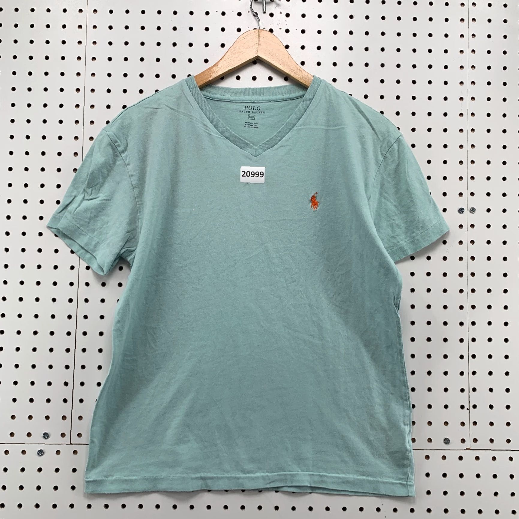Polo Ralph Lauren VINTAGE Polo Ralph Lauren Shirt V-Neck Short Sleeve Green Small Preppy Mens Size US S / EU 44-46 / 1 - 6 Thumbnail