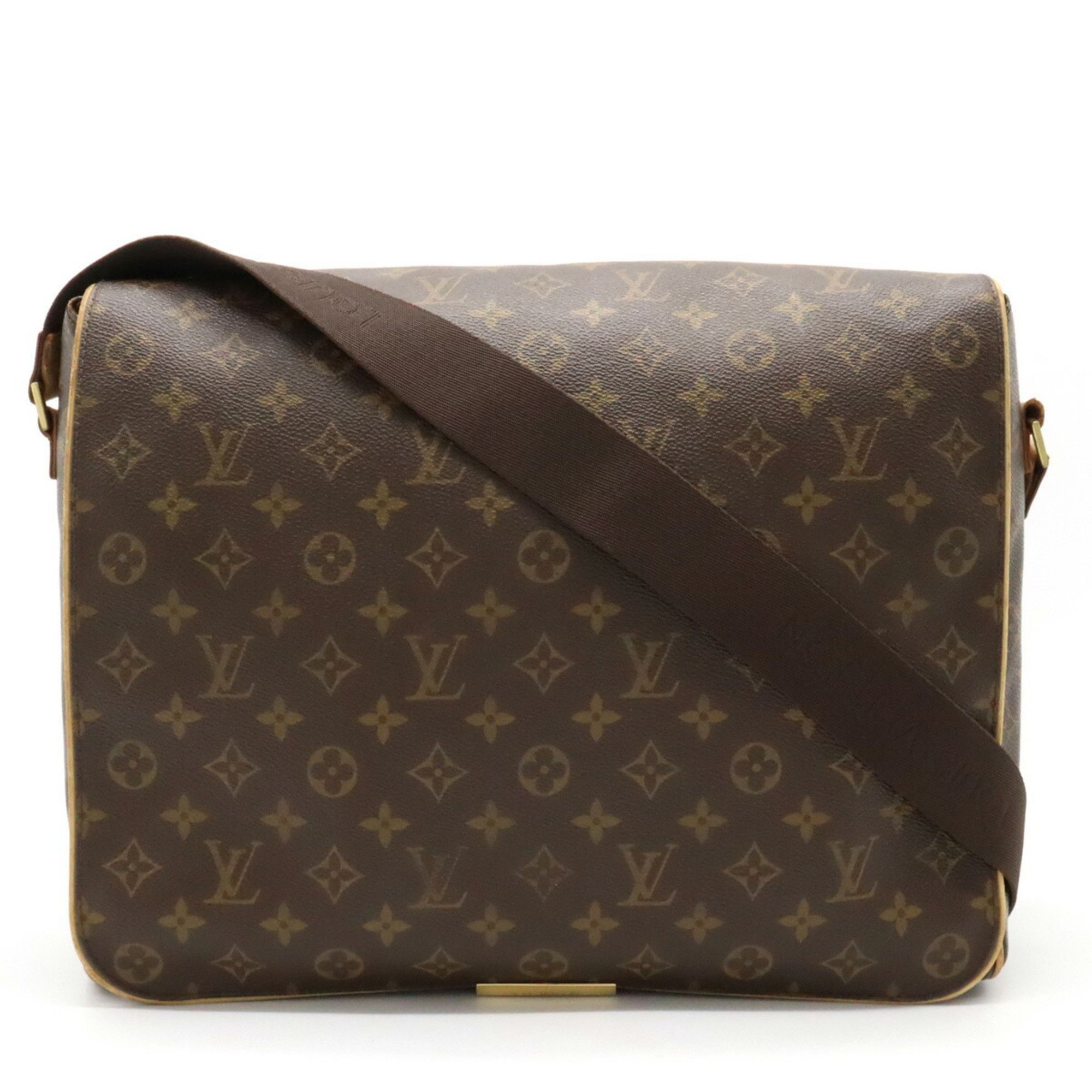 LOUIS VUITTON Shoulder Bag M45257 Aves Monogram canvas Brown mens