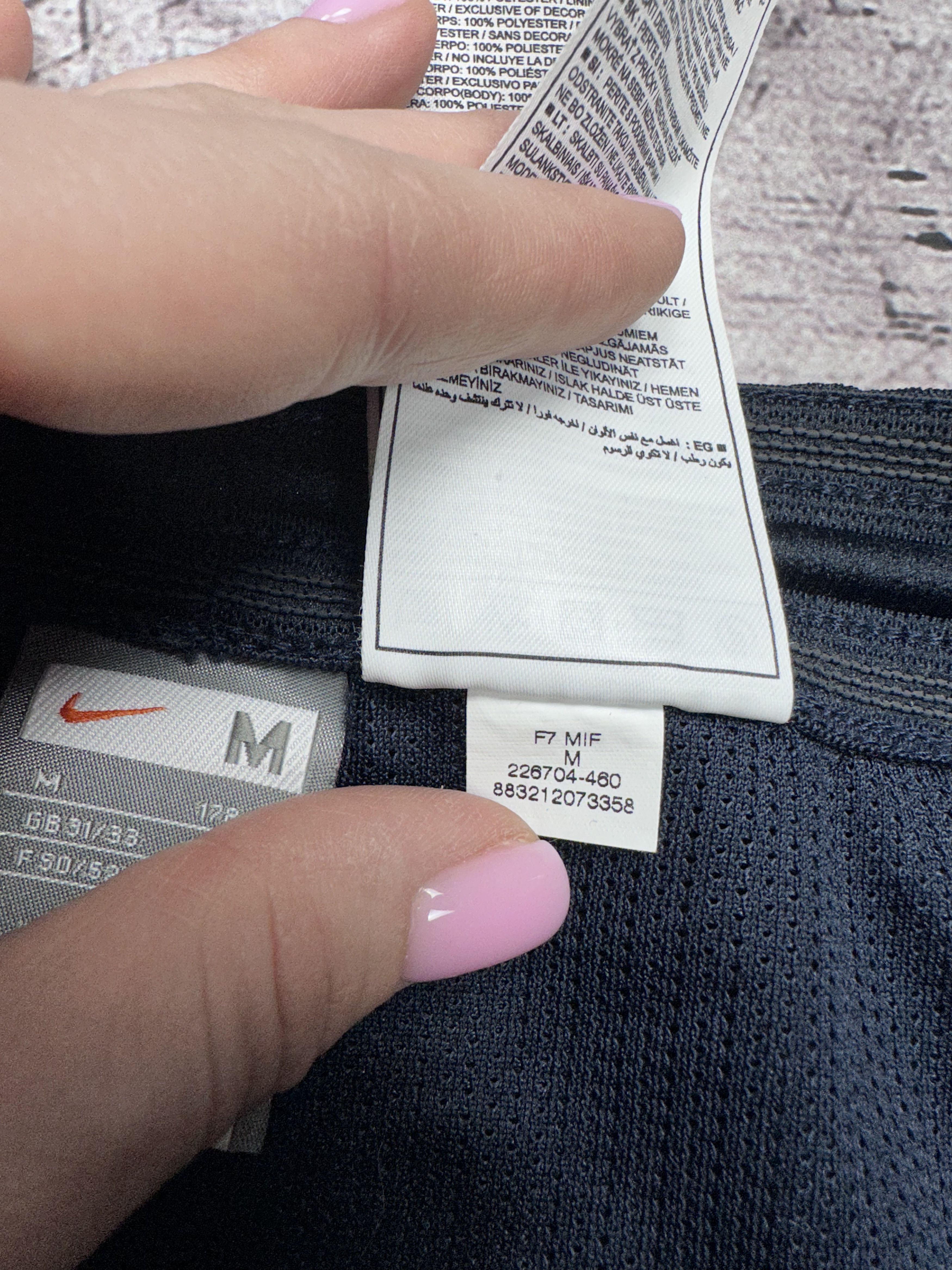 Nike Nike Dri Fit Vintage Mens Shorts Size US 32 / EU 48 - 8 Thumbnail