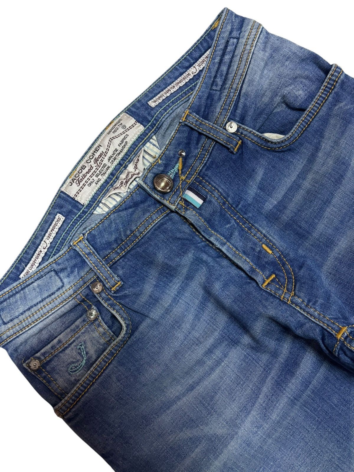 Jacob Cohen Exclusive🔥 Jacob Cohen Handmade Tailored Jeans Size US 32 / EU 48 - 5 Thumbnail