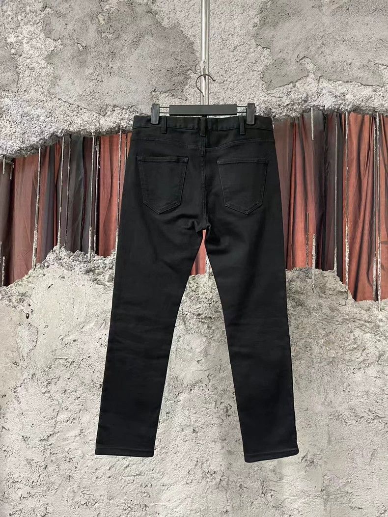Celine Celine Black Denim Pants Size 30 Size US 30 / EU 46 - 2 Thumbnail