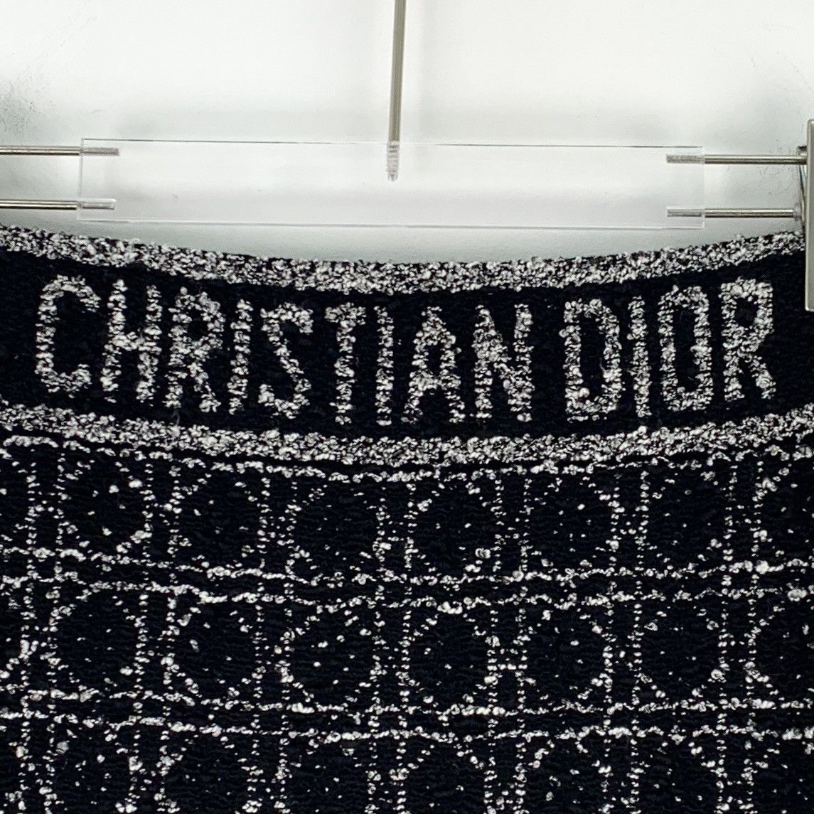Dior Dior Diamond Pattern Blend Tweed Reversible Mini Dress K26WX Size 26" / US 2 / IT 38 - 5 Thumbnail
