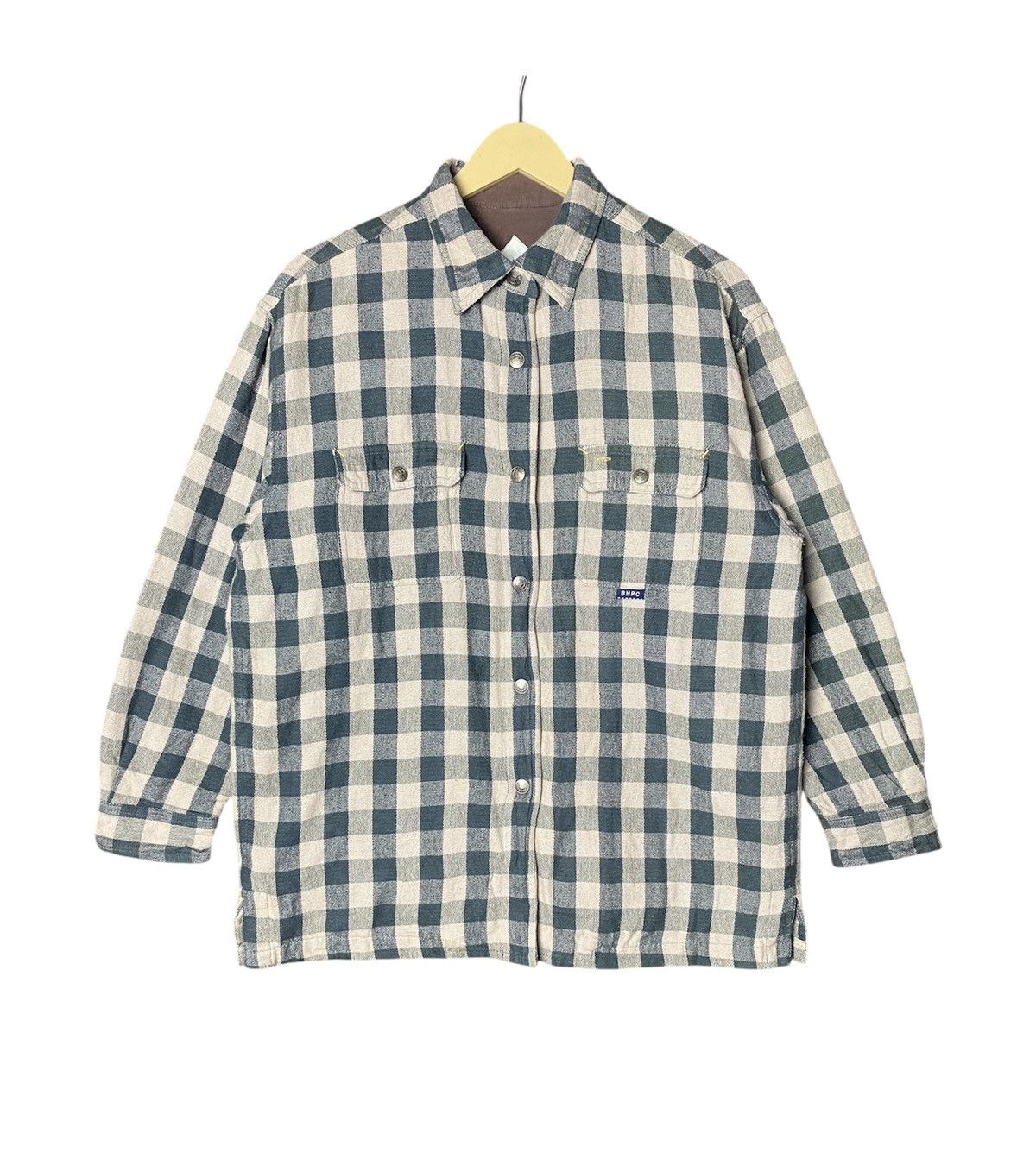 Beverly Hills Polo Club Beverly Hill Polo Club Flannel Button Jacket Size US L / EU 52-54 / 3 - 1 Thumbnail